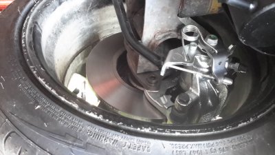 Scheibenbremse hinten Polo I bis III auch G40
