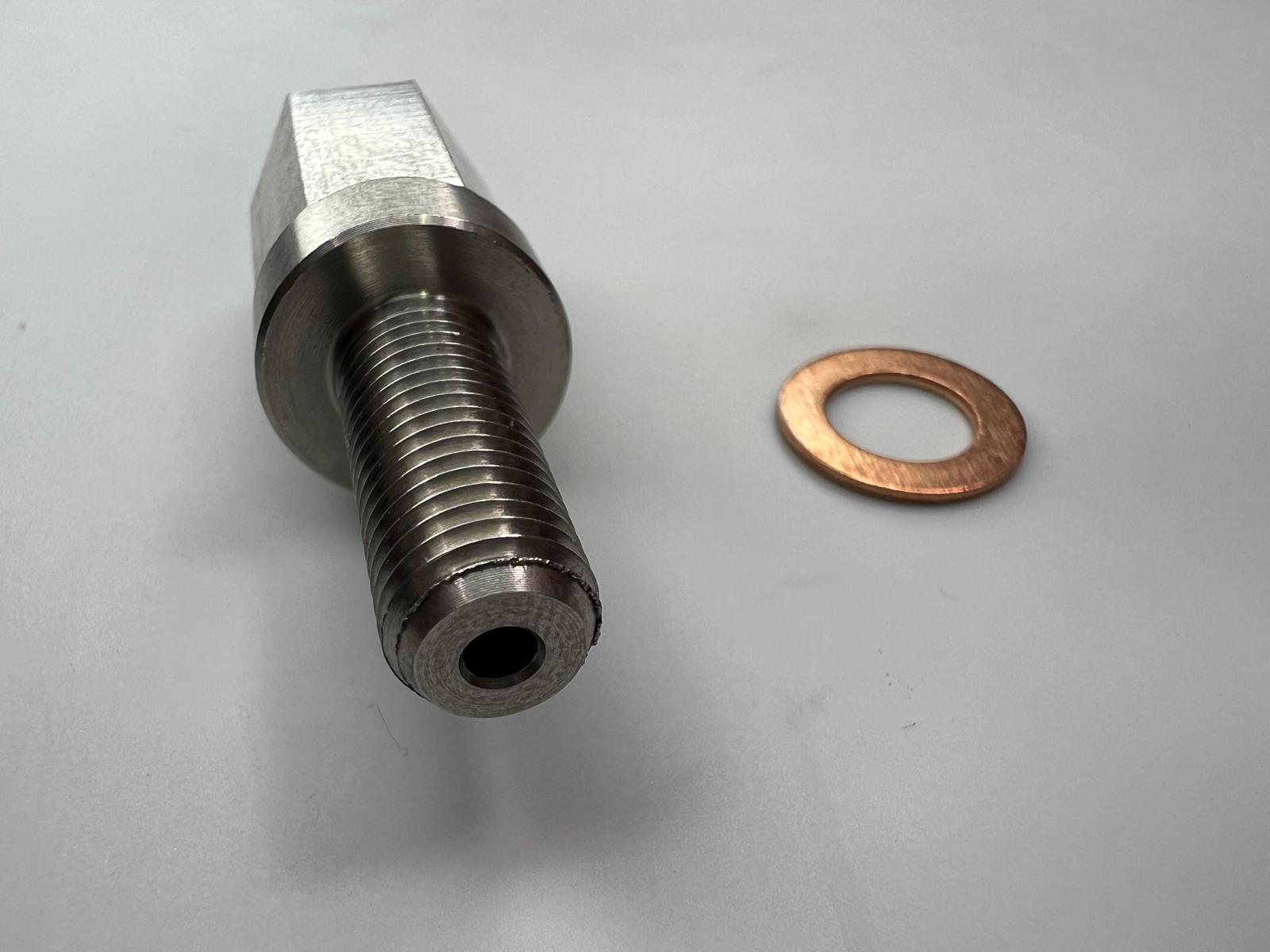 Adapter für die G-Lader Zulaufleitung, Ölleitung, Ölzulaufleitung bei defektem Gewinde
