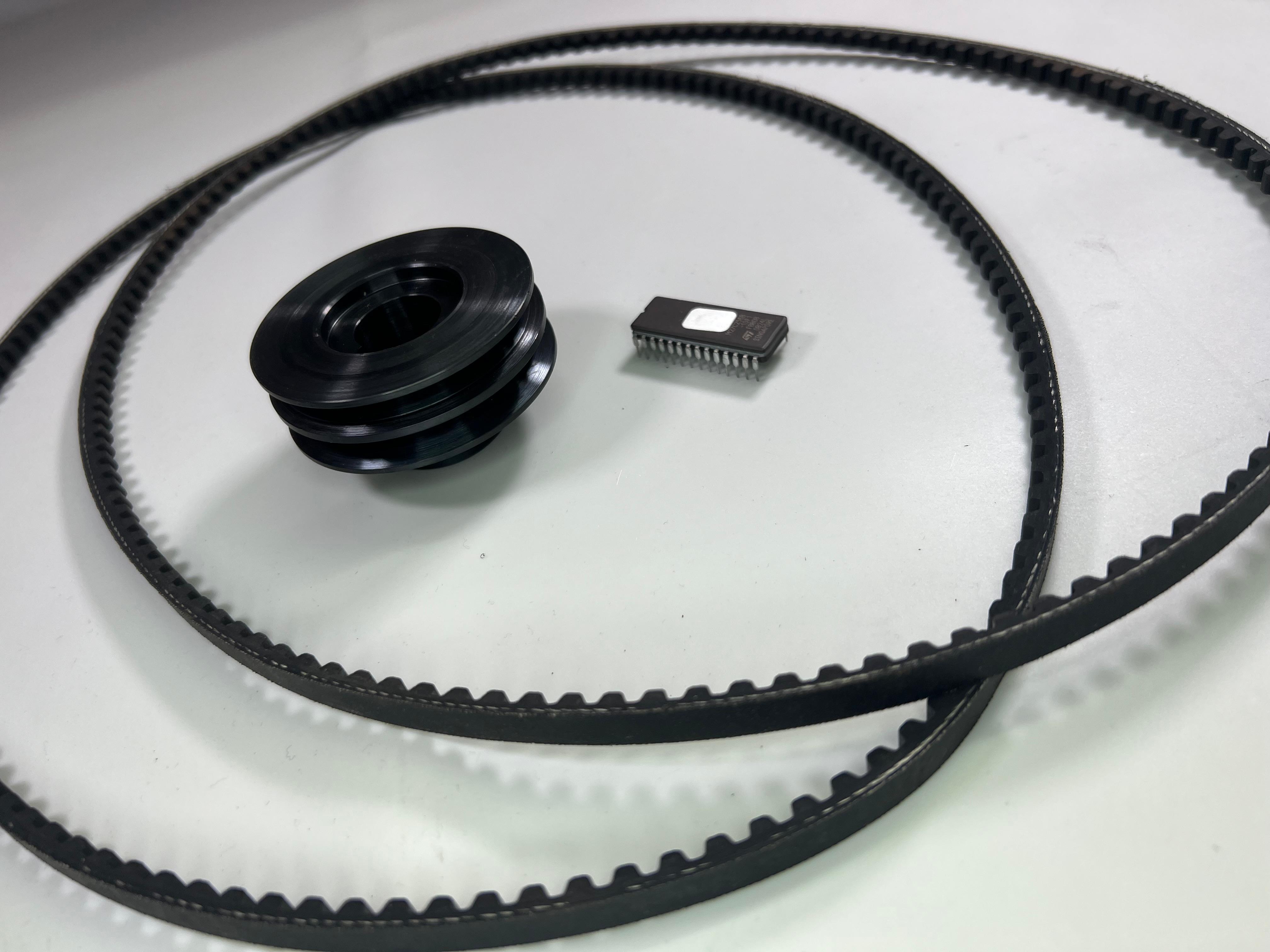 Chiptuning mit Laderrad, kürzere Keilriemen für Polo III G40 von Röttele Racing
