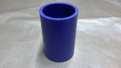 Silikonschlauch gerader Verbinder in 60 mm Durchmesser und 100mm Lang Farbe Blau