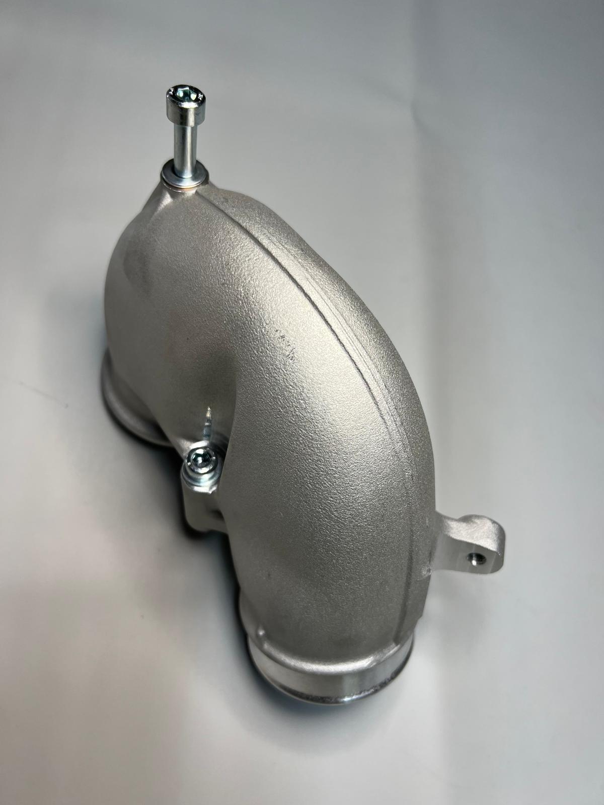 Auslassbogen 165° für G60 G-Lader mit großem Ladeluftkühler