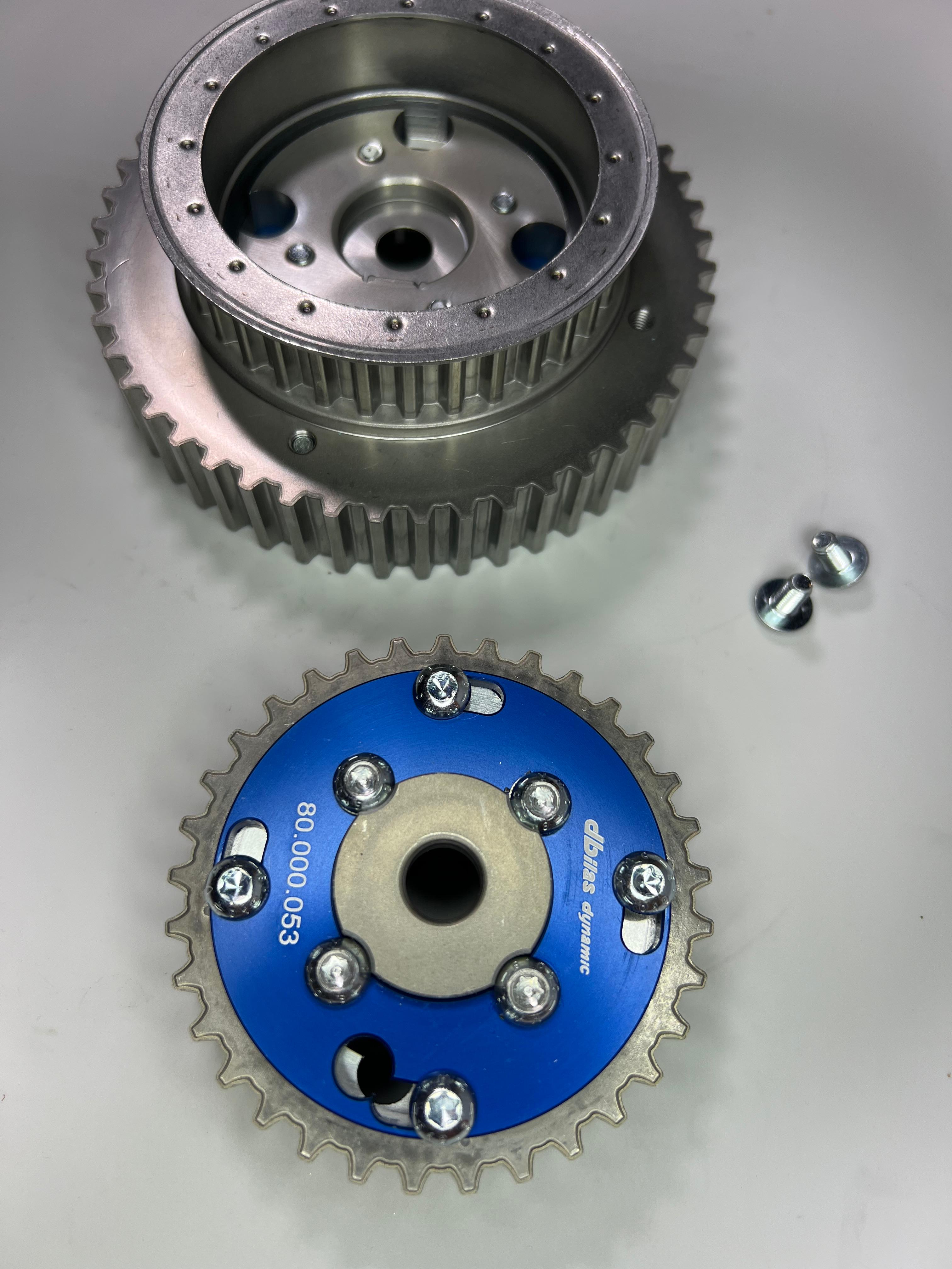 Verstellbare Nockenwellenräder VW 1,4-1,6 16V Motoren mit Rollenhebeln ohne Nockenwellenverstellung