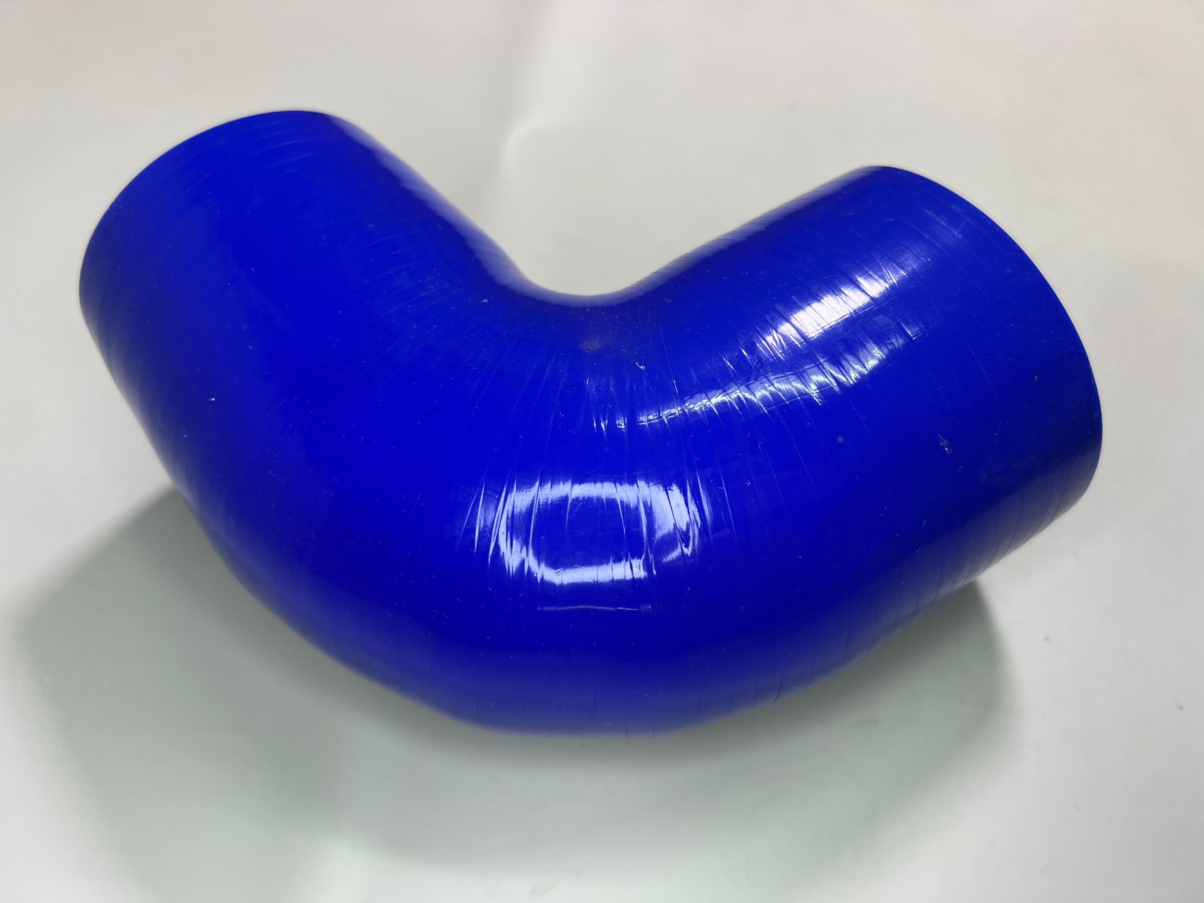 90° Ladedruckschlauch aus Silikon 89 mm