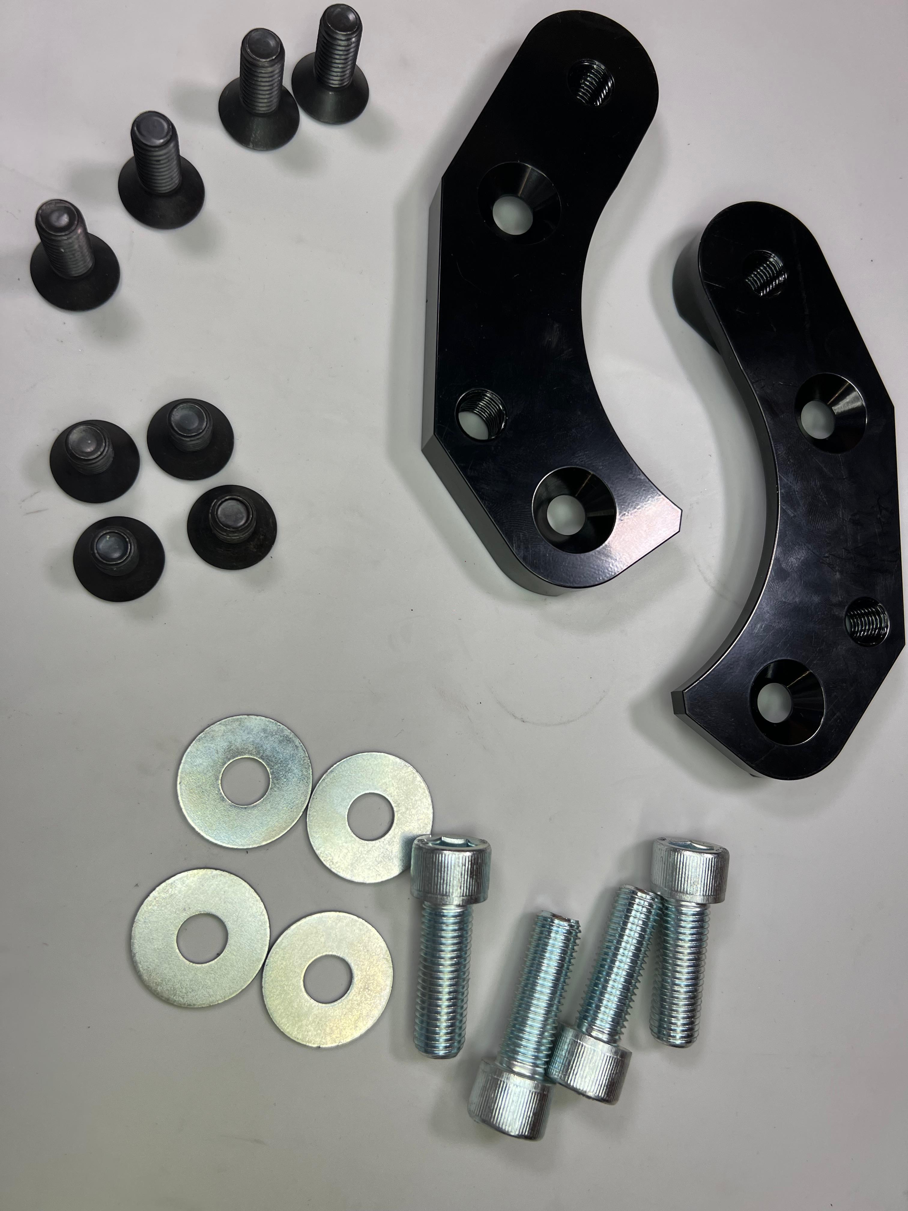 Bremssatteladapter für alle Golf 1 Caddy und Polo I bis III mit G60 oder 16V Bremssättel