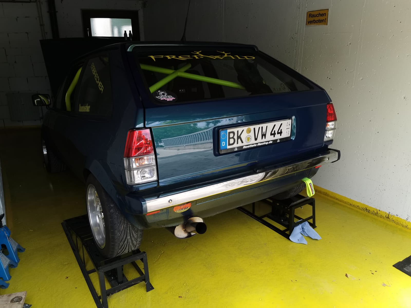 Nummernschild Kennzeichen Verstärker Halter Verstärkung von Röttele-Racing