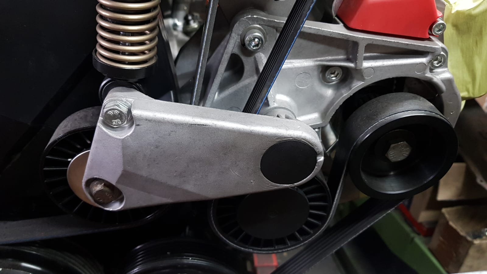 Abdeckung Deckel für die Schraube im Spannhebel Flachriemen G60 Motoren