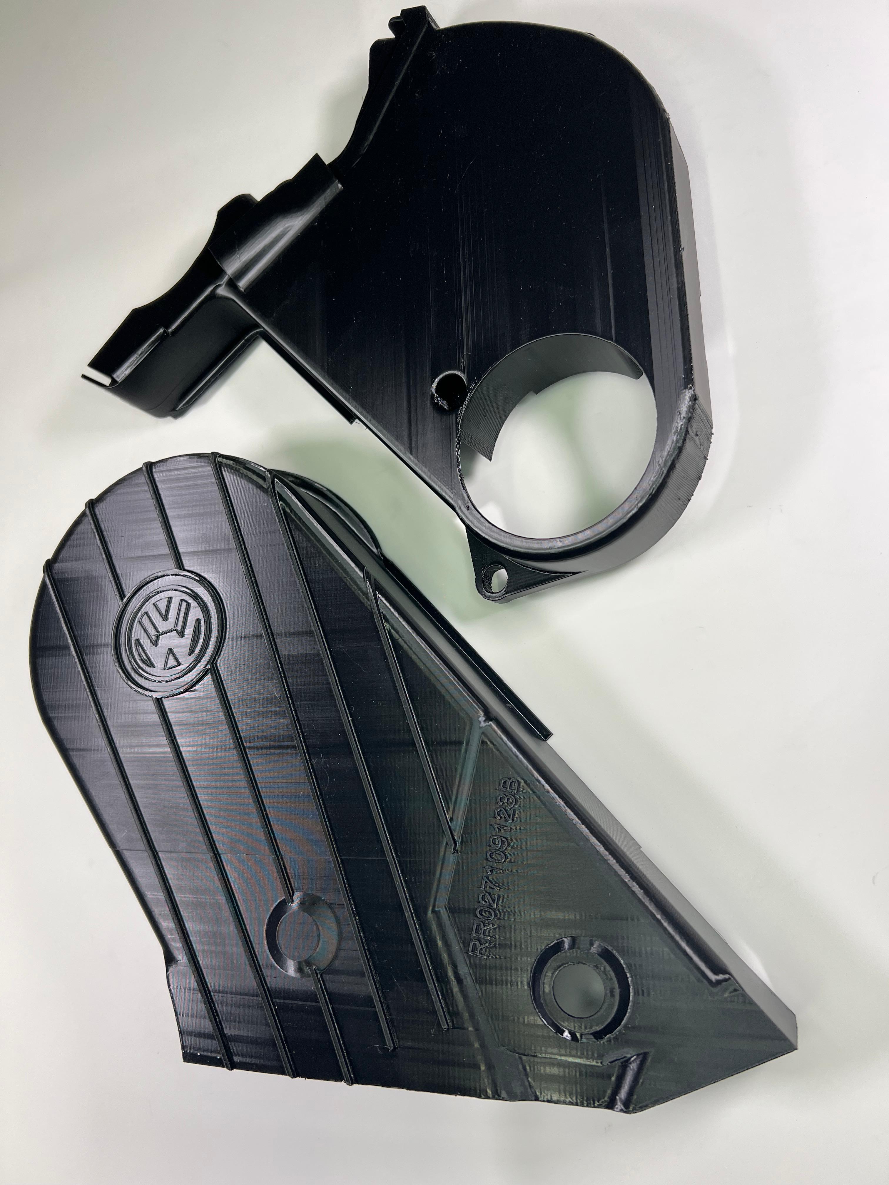 Zahnriemenschutz 16V ober und Unterteil für die VW 1,8 und 2,0 Liter 16V Motoren KR PL 9A