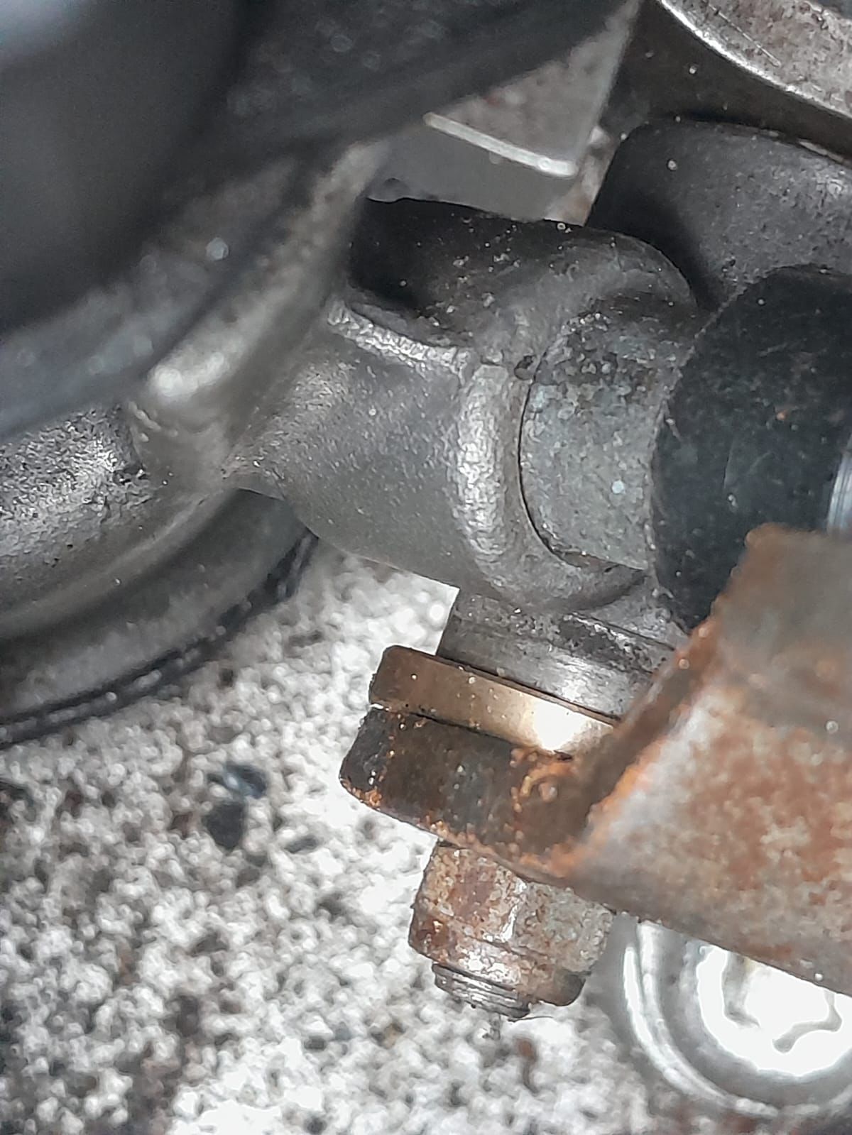 Buchse für den Schaltturm aus Messing