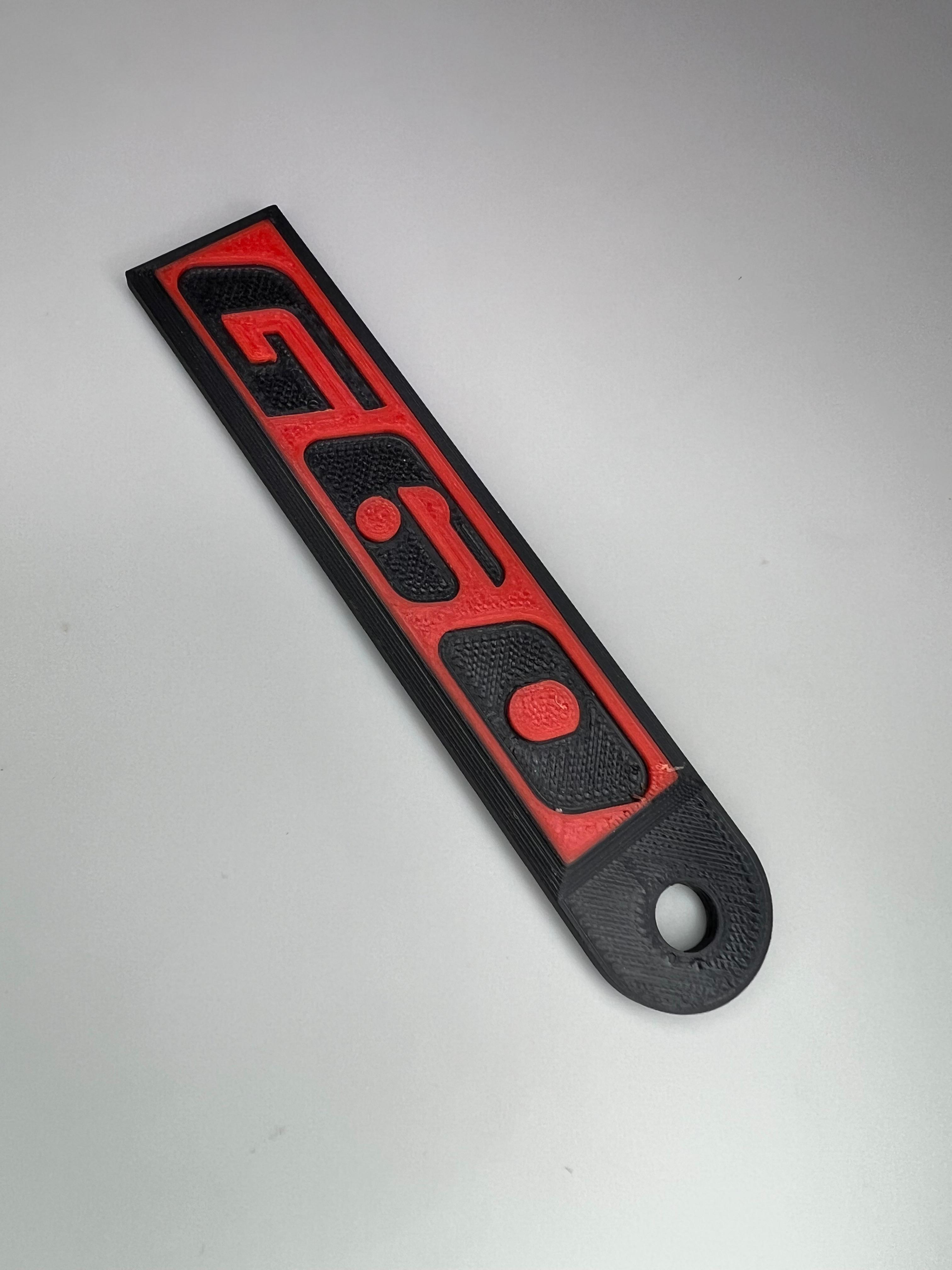 Schlüsselanhänger mit G60 Emblem