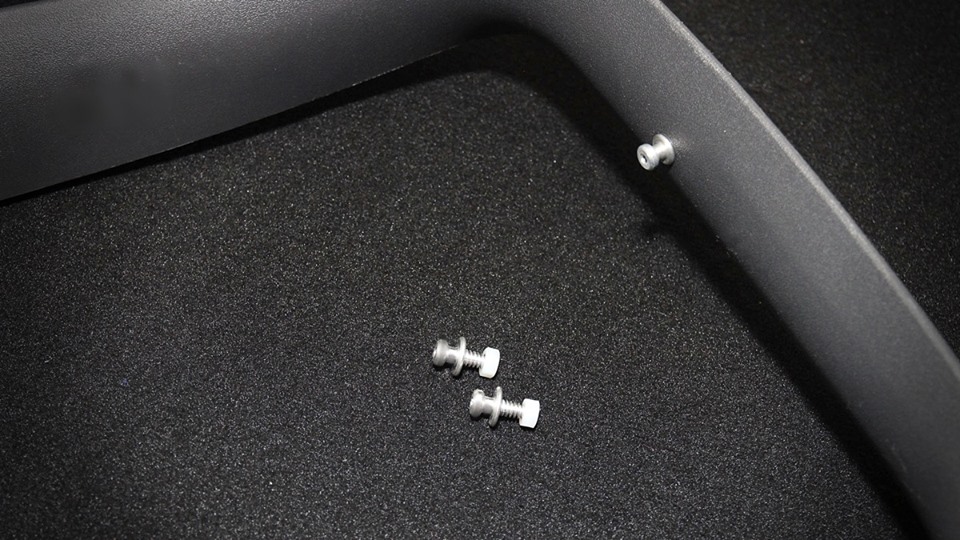 Hutablagenhalterung Hutablage Halter aus Aluminium Golf 5, Golf 6, Audi A3 auch Sportback 8PA und A4