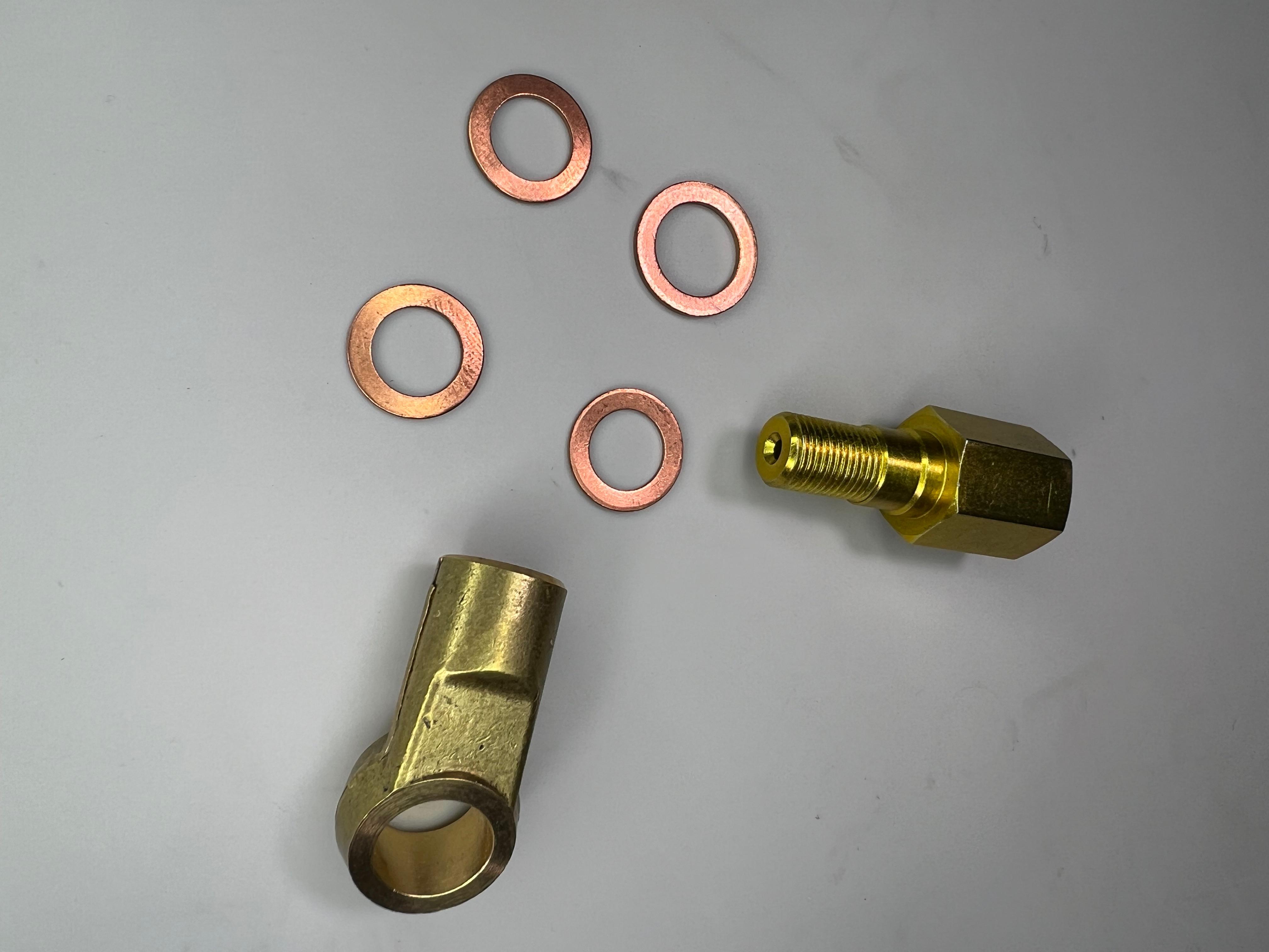 Kupferringe für den Adapter Y Stück für den Öldruckschalter am Zylinderkopf PY Polo G40 und G60 PG 1