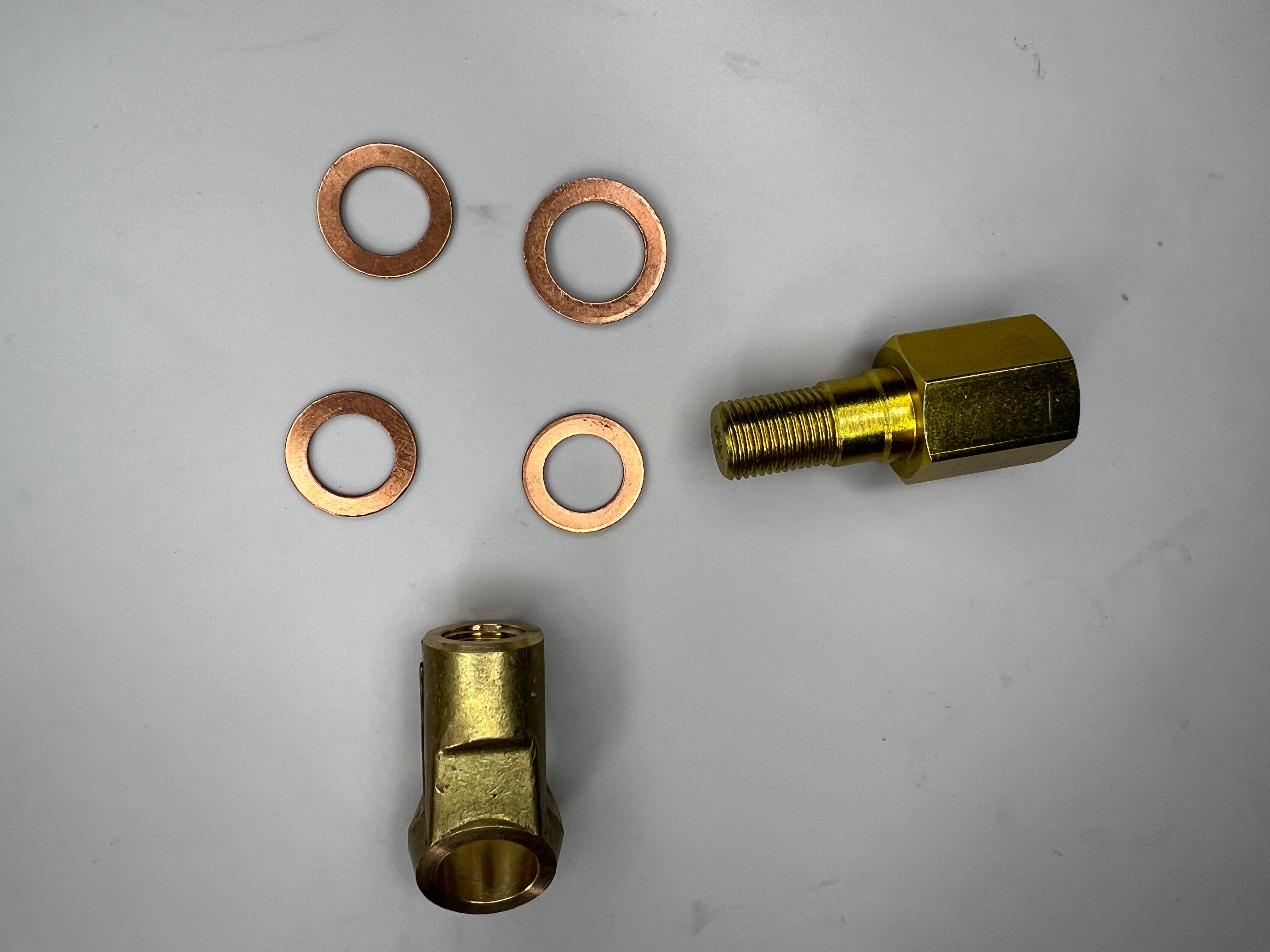 Kupferringe für den Adapter Y Stück für den Öldruckschalter am Zylinderkopf PY Polo G40 und G60 PG 1