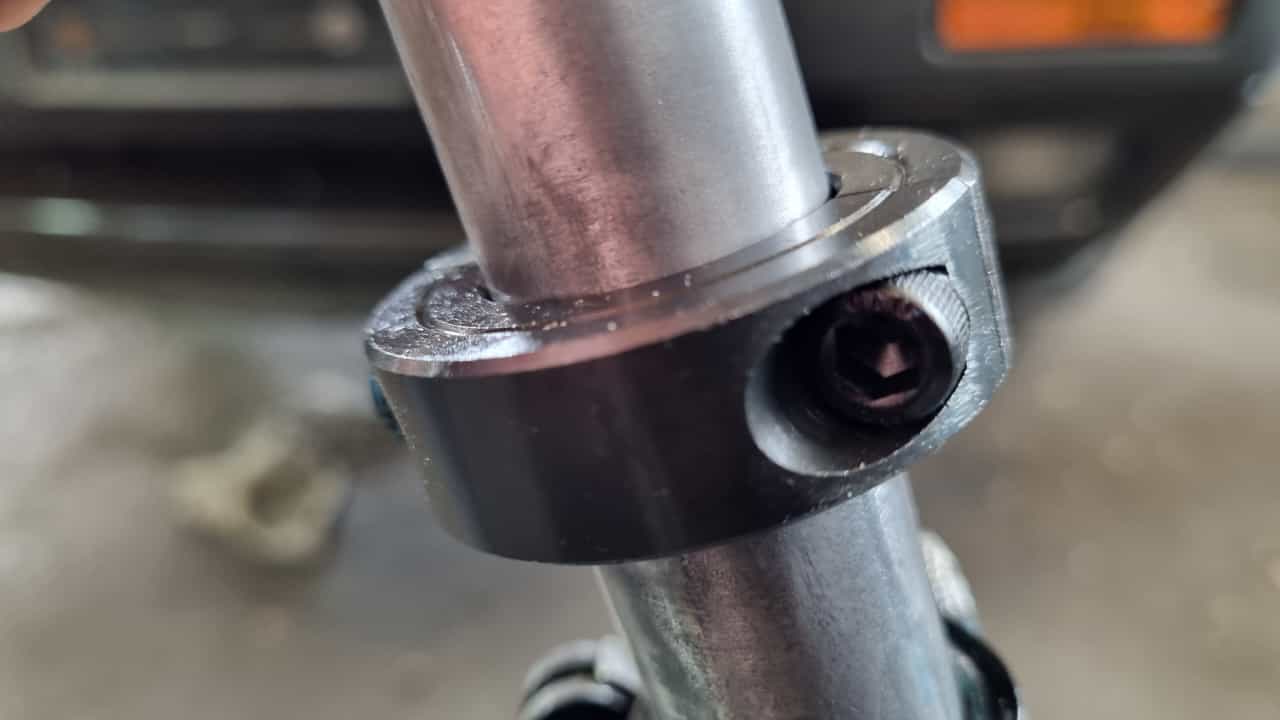 Fahrrad Sattelstangen verlängerung Klemmschellen 30mm mit Edelstahlschrauben