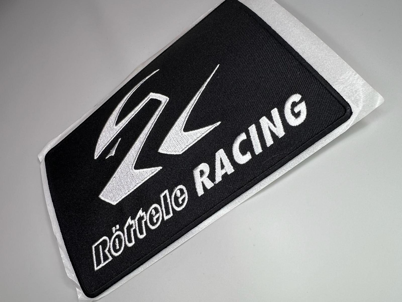 Aufnäher von Röttele-Racing für Rennsportanzüge, Jacken usw