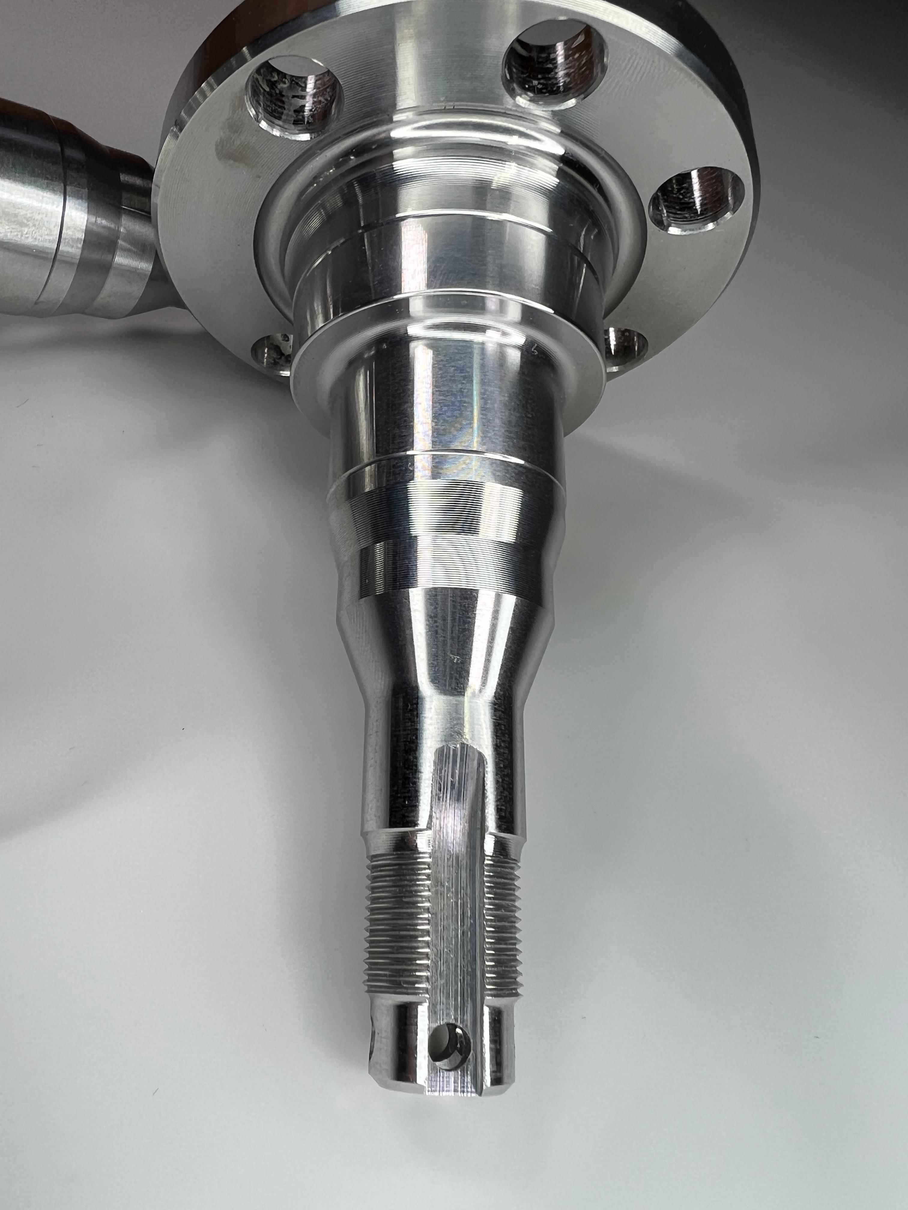 Achszapfen Polo G40 mit Trommelbremse hinten original Teilenummer : 357 501 117