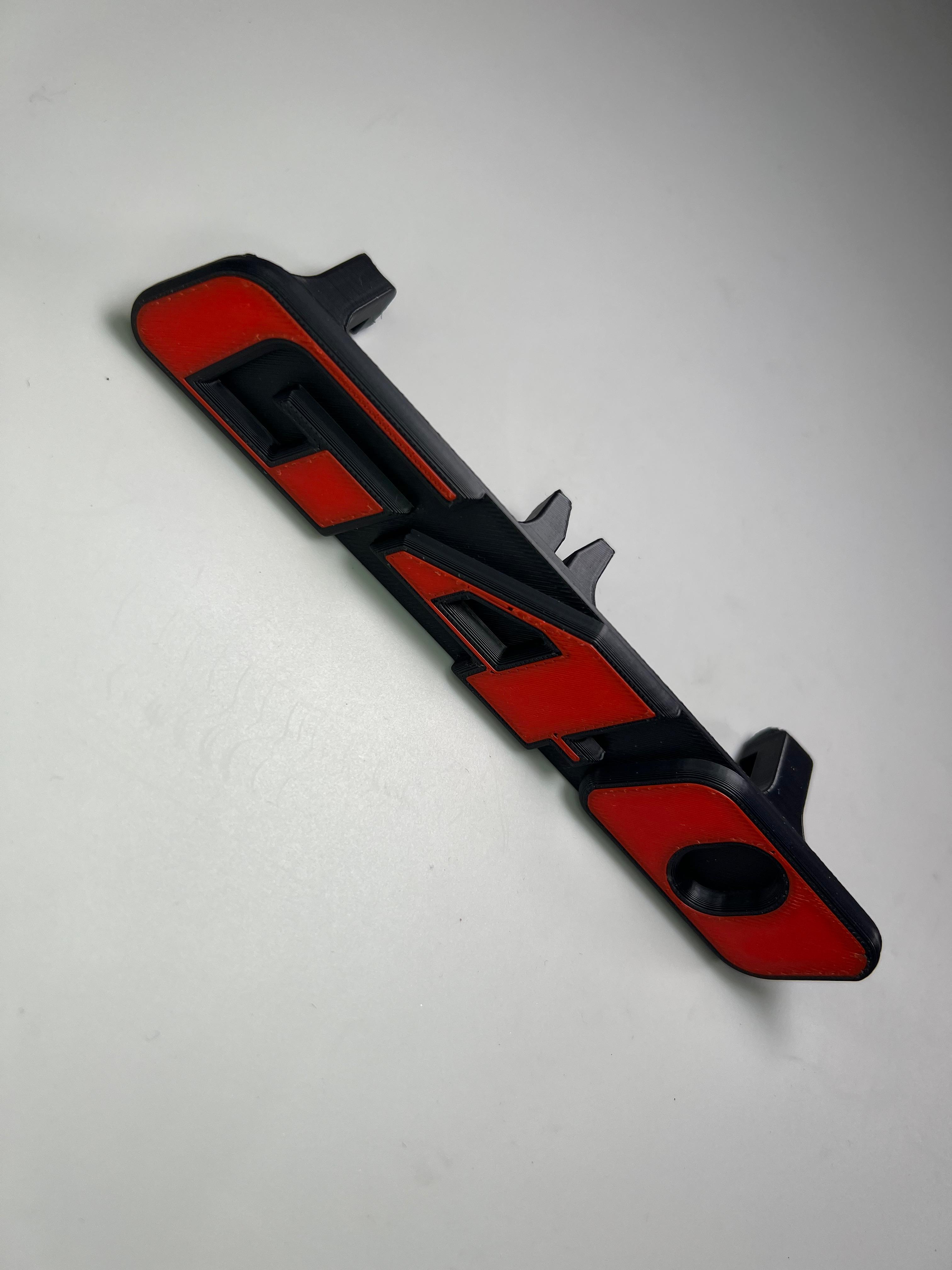 Emblem für den Polo G40 Kühlergrill aus Kunststoff