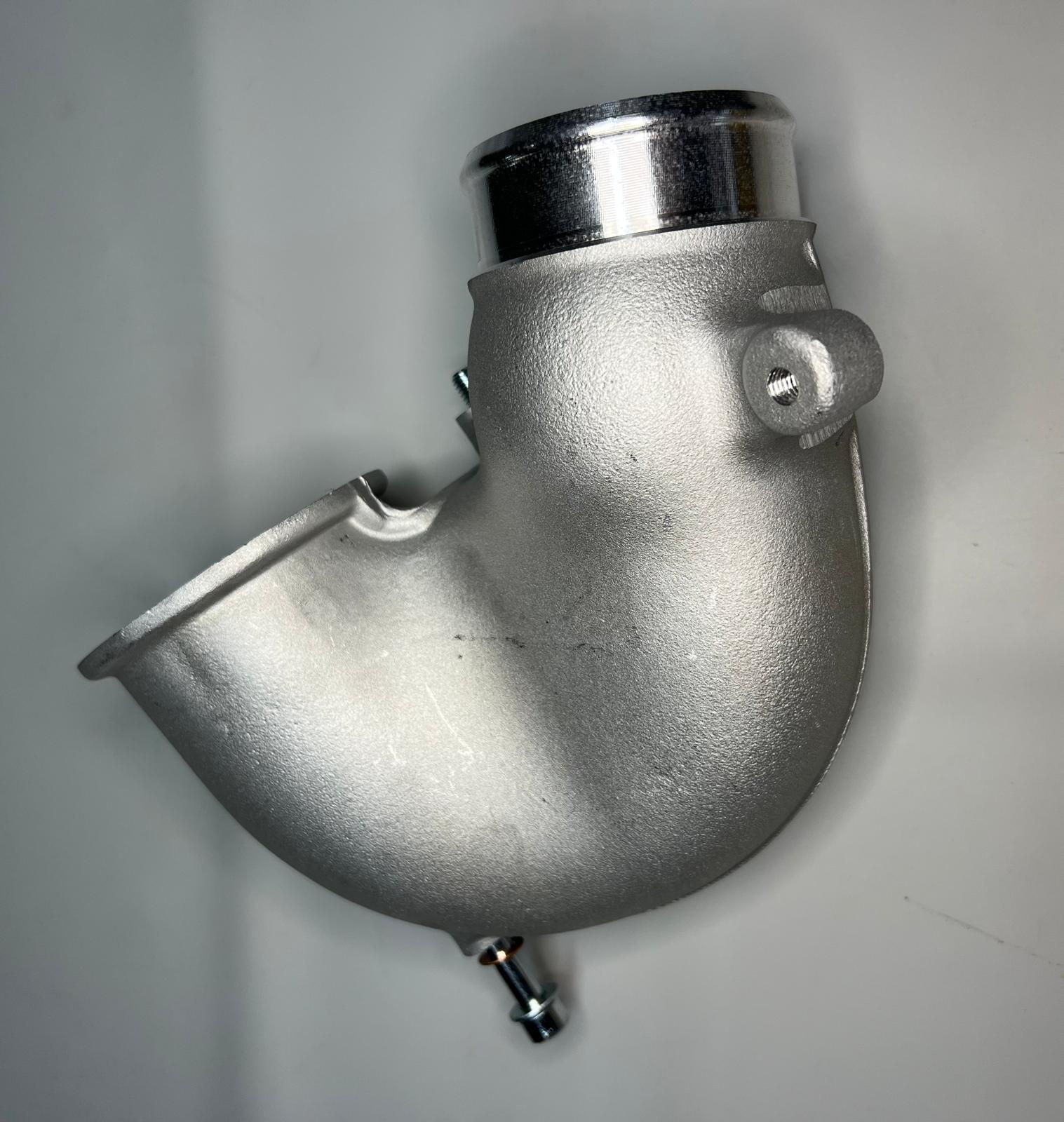 Auslassbogen 165° für G60 G-Lader mit großem Ladeluftkühler
