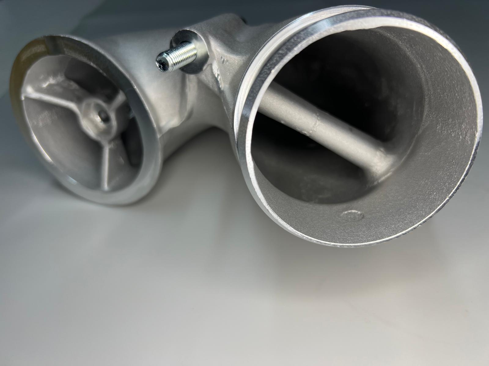 Auslassbogen 165° für G60 G-Lader mit großem Ladeluftkühler