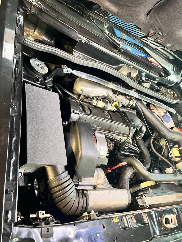 Luftfilterkasten Oberteil mit 70mm Anschluss und Unterteil für Golf I oder Scirocco mit G60 Motor