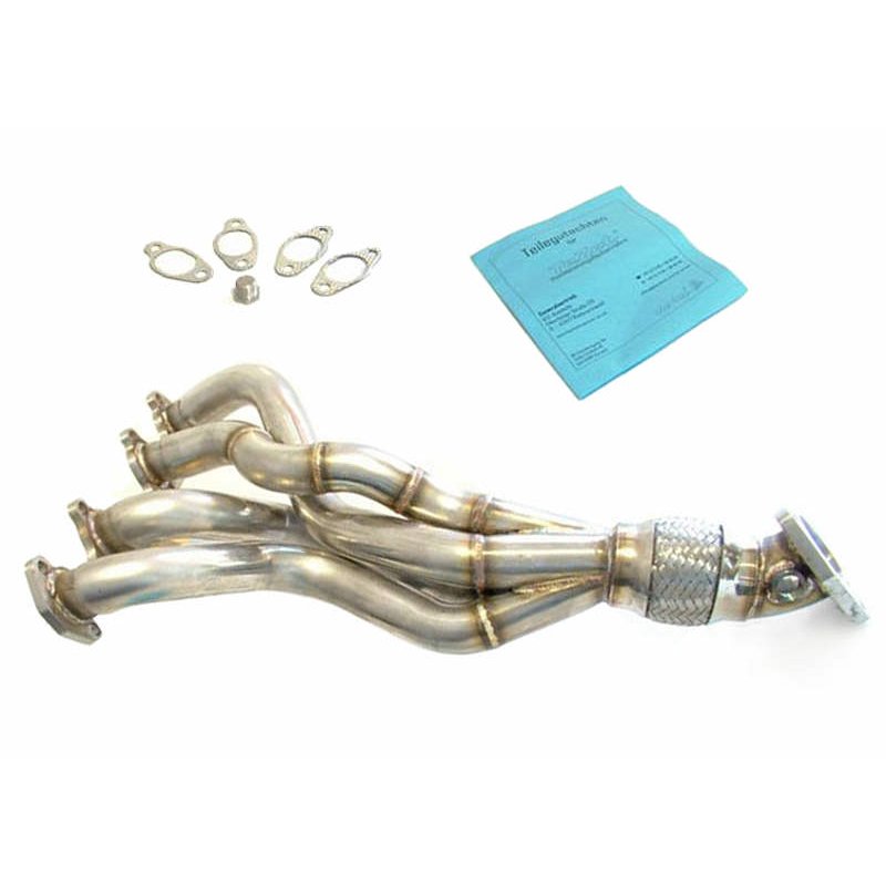 Fächerkrümmer von TeZet aus Edelstahl für VW G60 Golf und Corrado mit Teilegutachten für VW G60