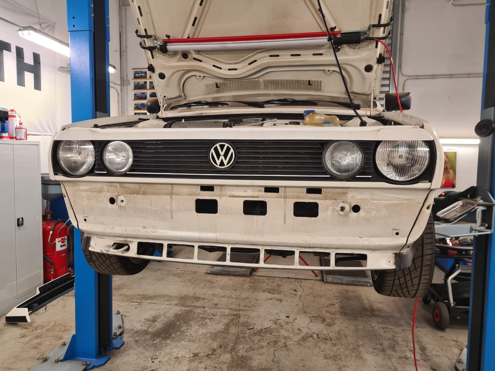 Spoiler Lippe vorne unten für Polo II