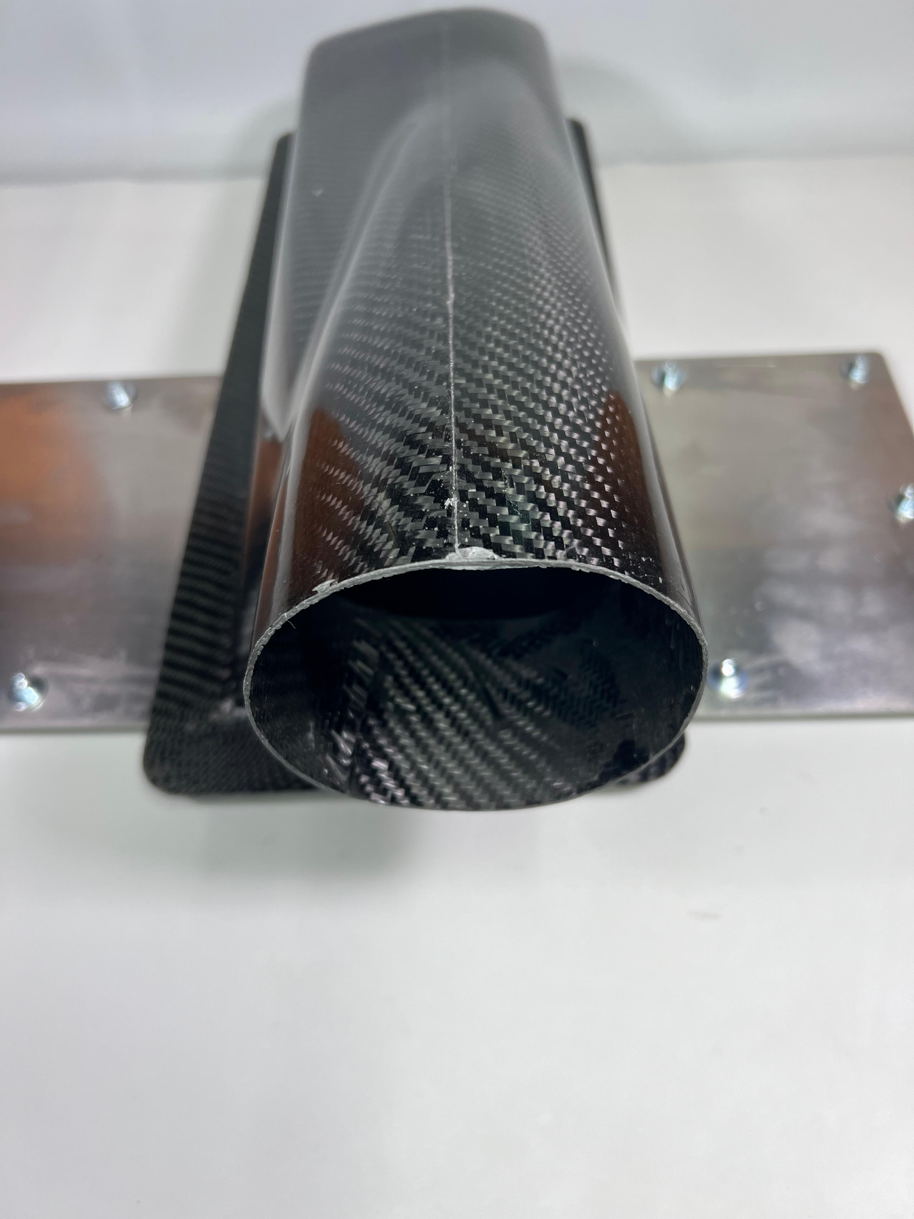 Carbon Airbox Luftsammler klein für unsere Polo und Golf mit Einzeldrosselanlage oder Doppelvergaser