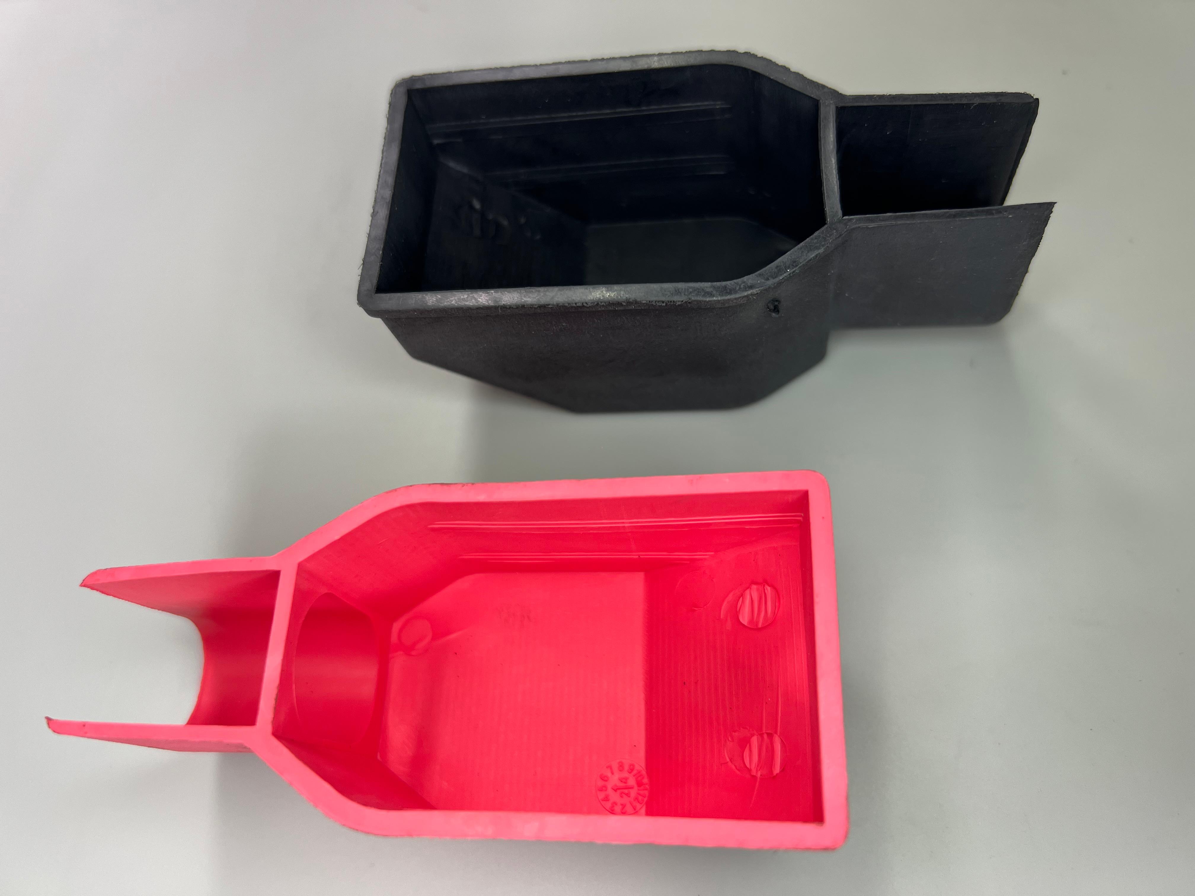 Abdeckung, Batteriepolklemme Schwarz und Rot für Plus und Minus Polklemmen
