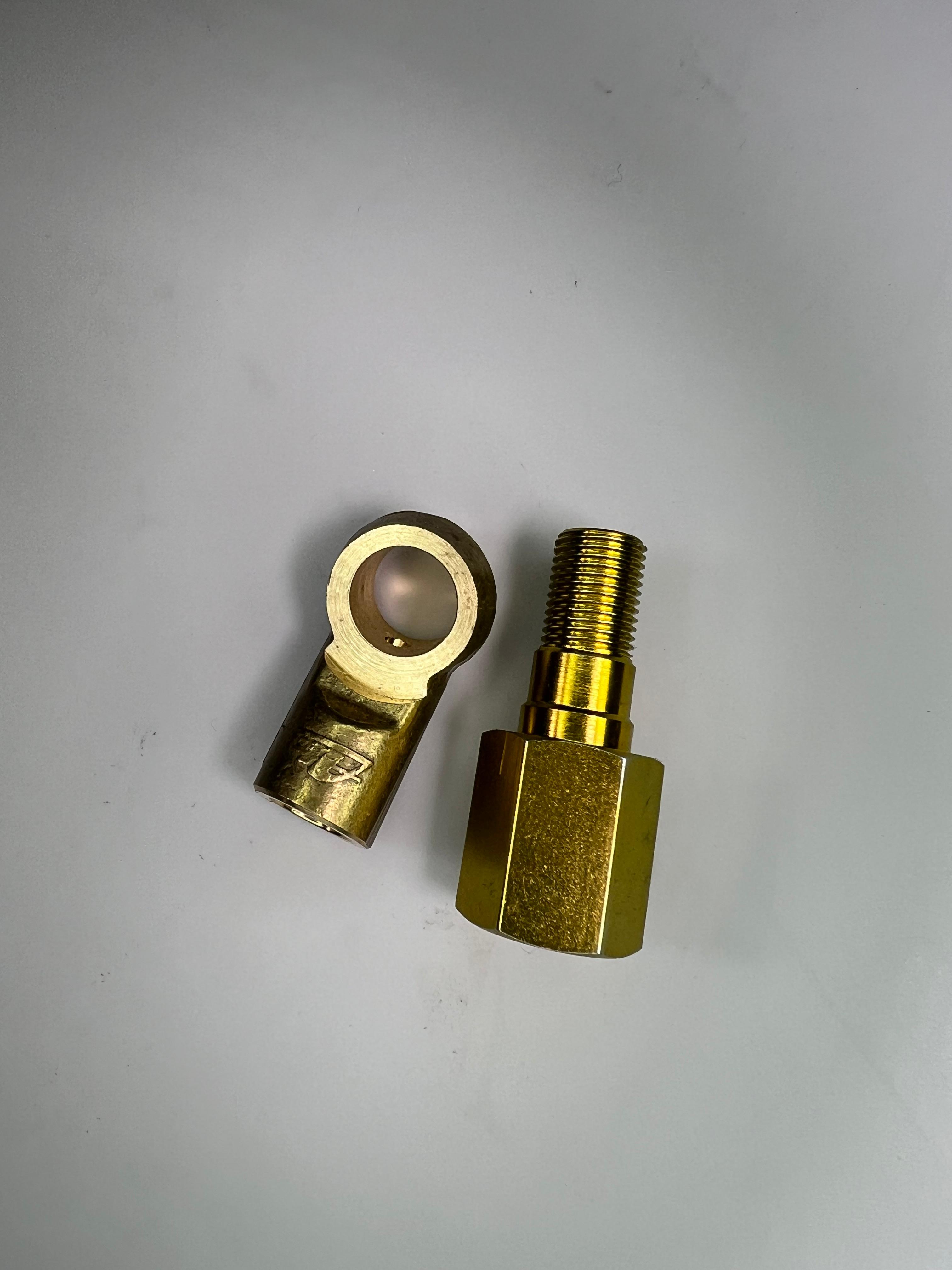 Adapter Y Stück für den Öldruckschalter am Zylinderkopf PY Polo G40 und G60 PG 1H Motoren