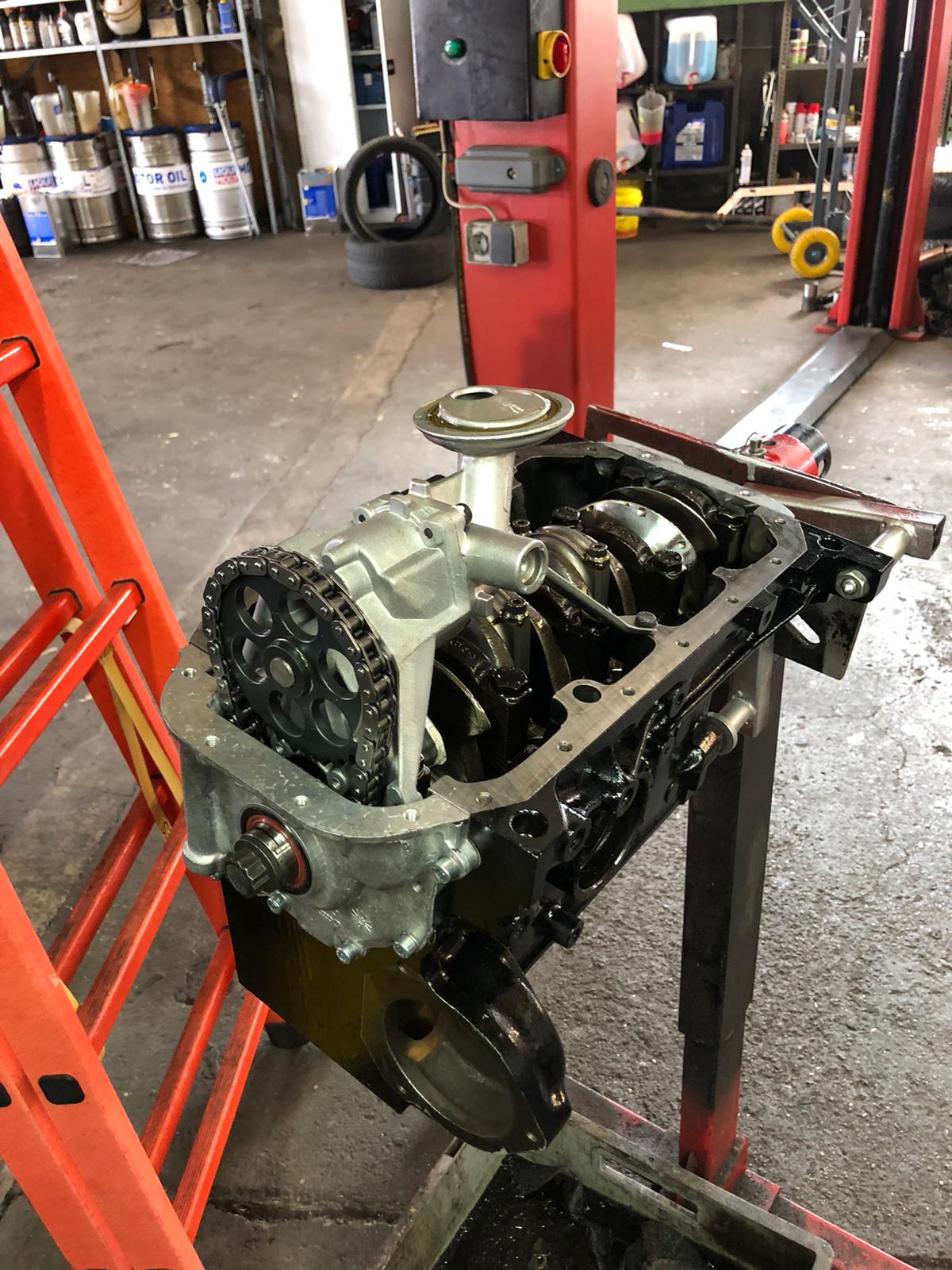 Motorblock für Polo G40 1340ccm mit Wiseco Kolben,K1 Pleuel