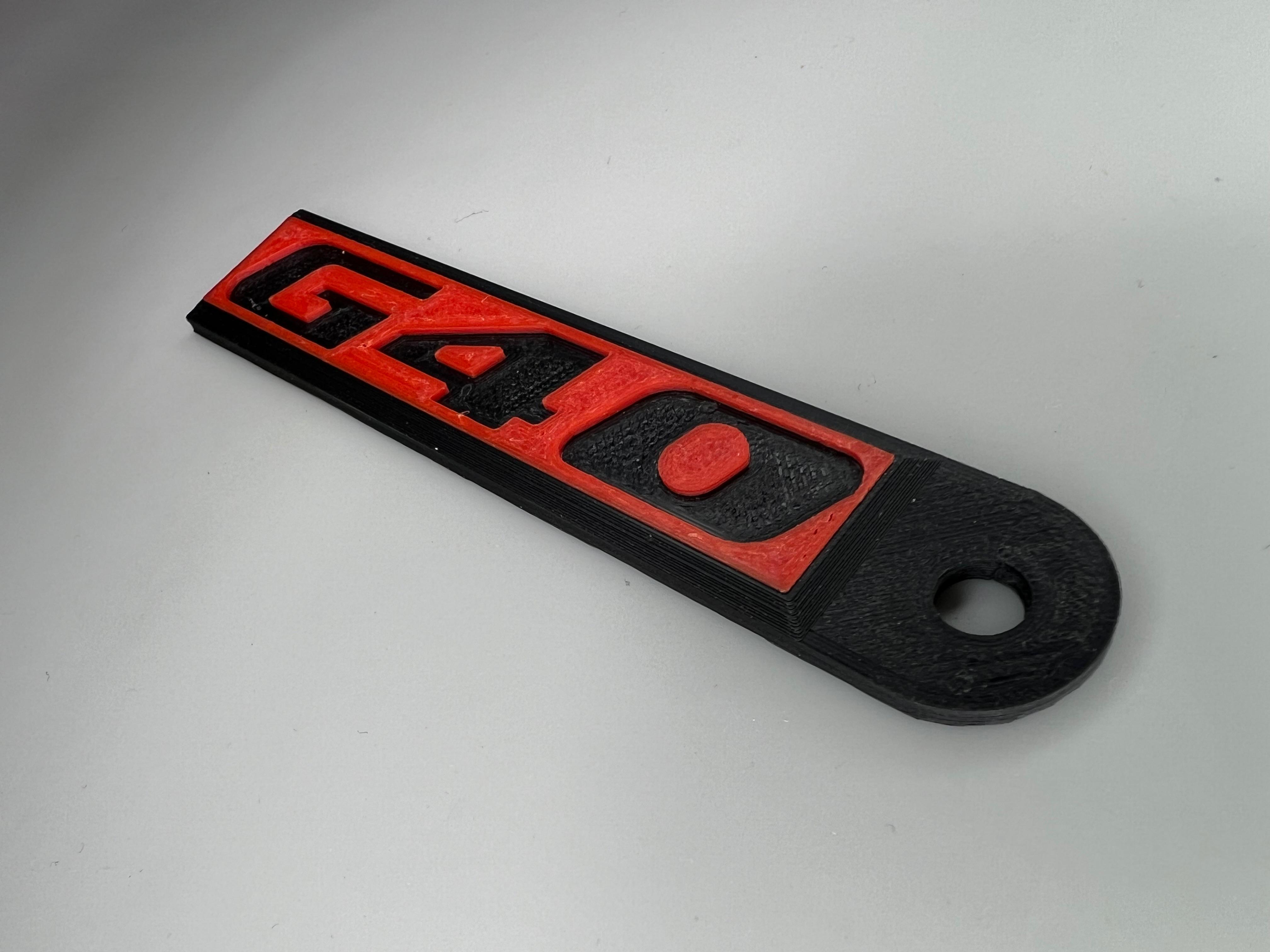 Schlüsselanhänger mit G40 Emblem