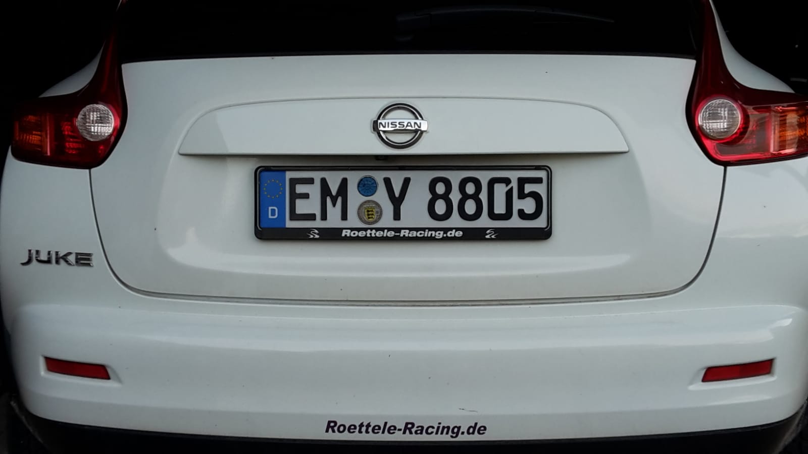 Nummernschild Kennzeichen Verstärker Halter Verstärkung von Röttele-Racing
