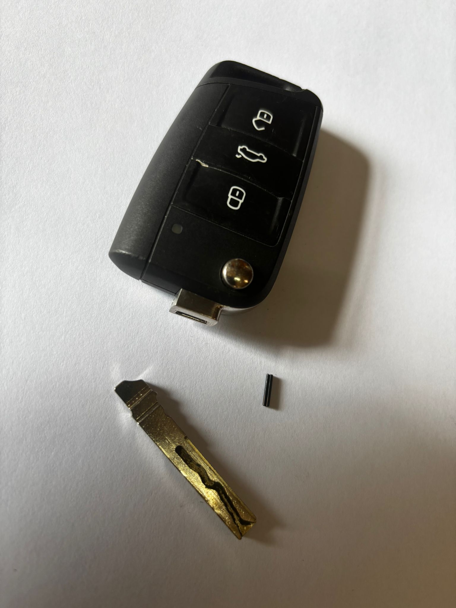 Hohlsplint Original Volkswagen Reparatursatz für Hauptschlüssel