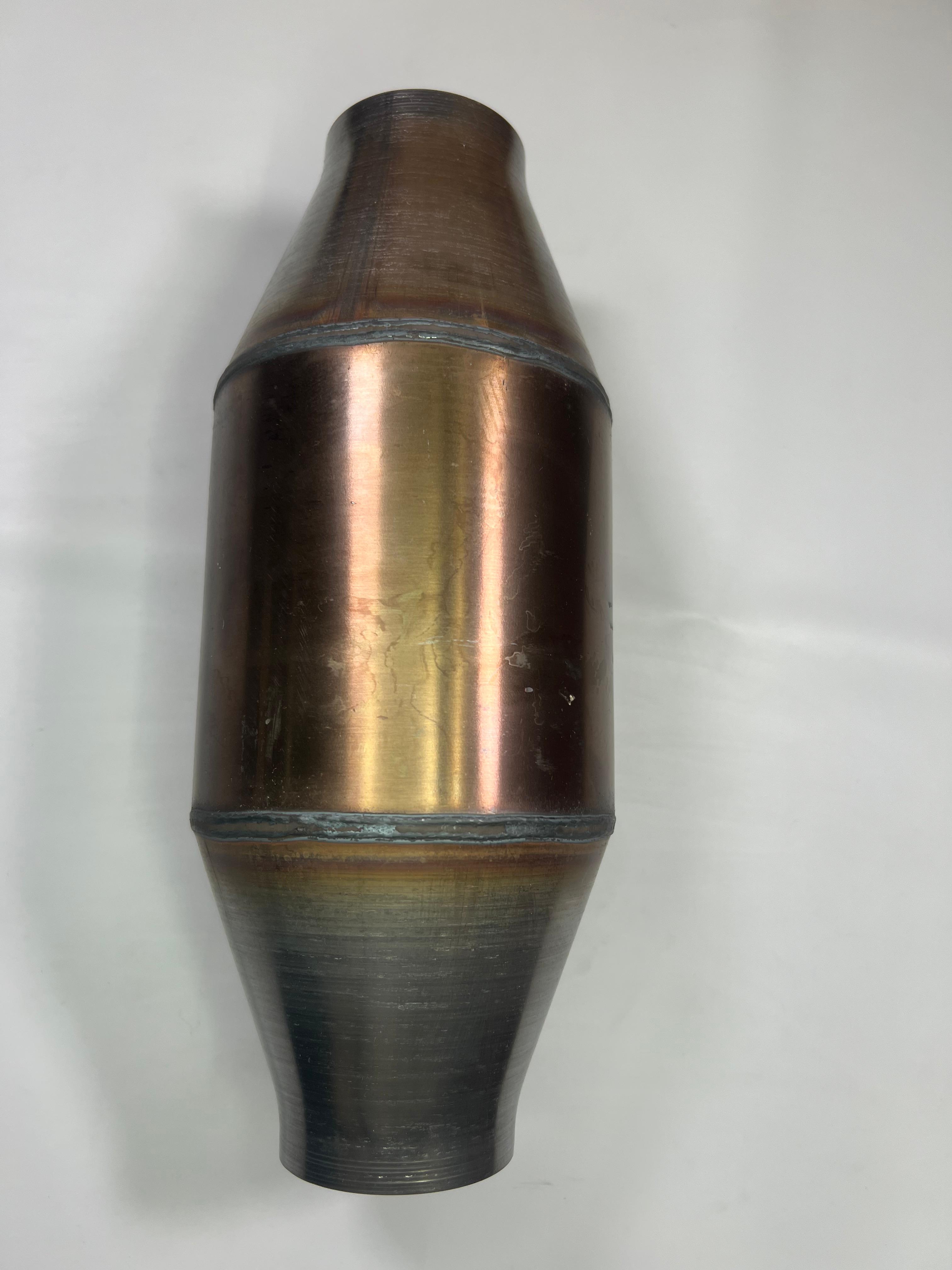 Katalysator für den Motorsport Kat 200 Zellen zum Einschweißen 120mm Durchmesser