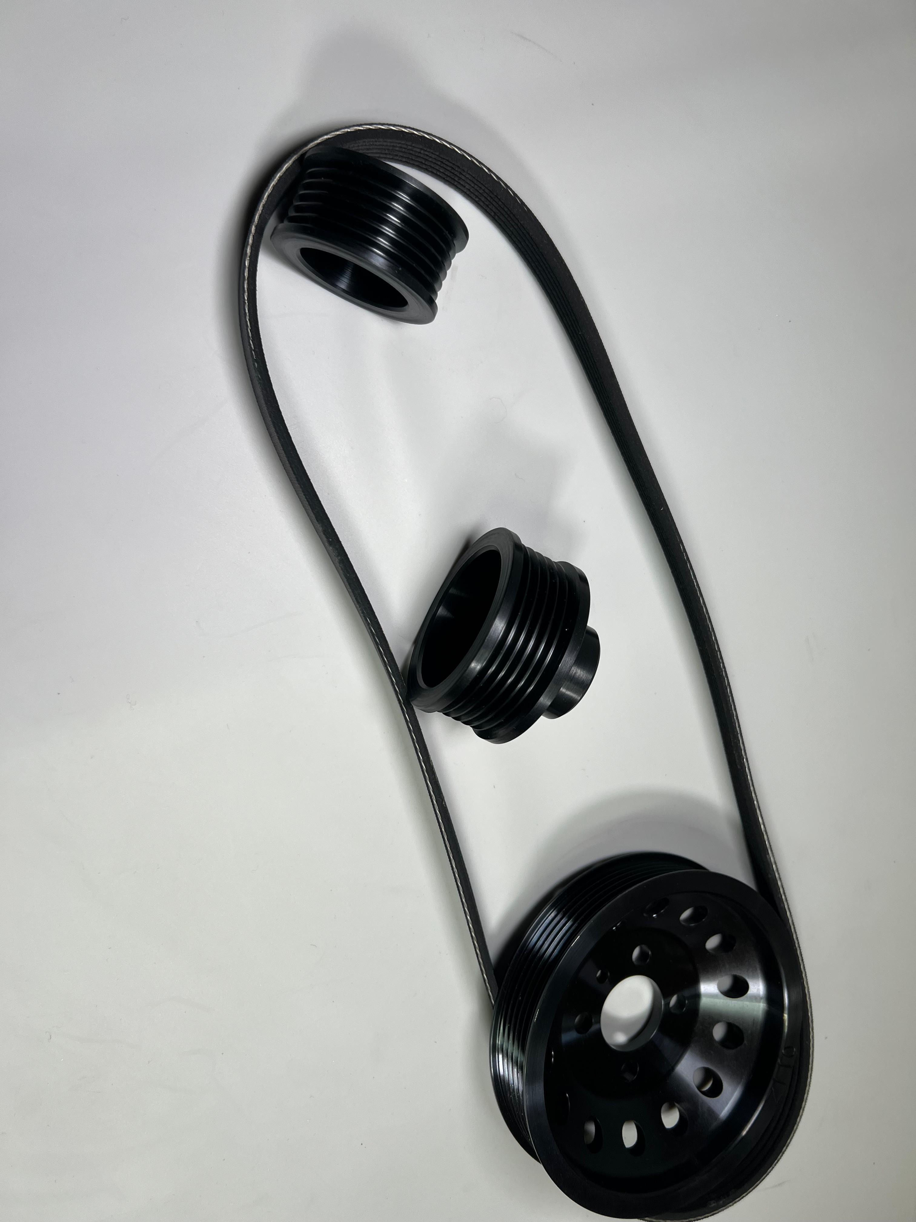 Riementrieb 6PK mit Chip und 65er Laderrad für Polo G40 Motoren