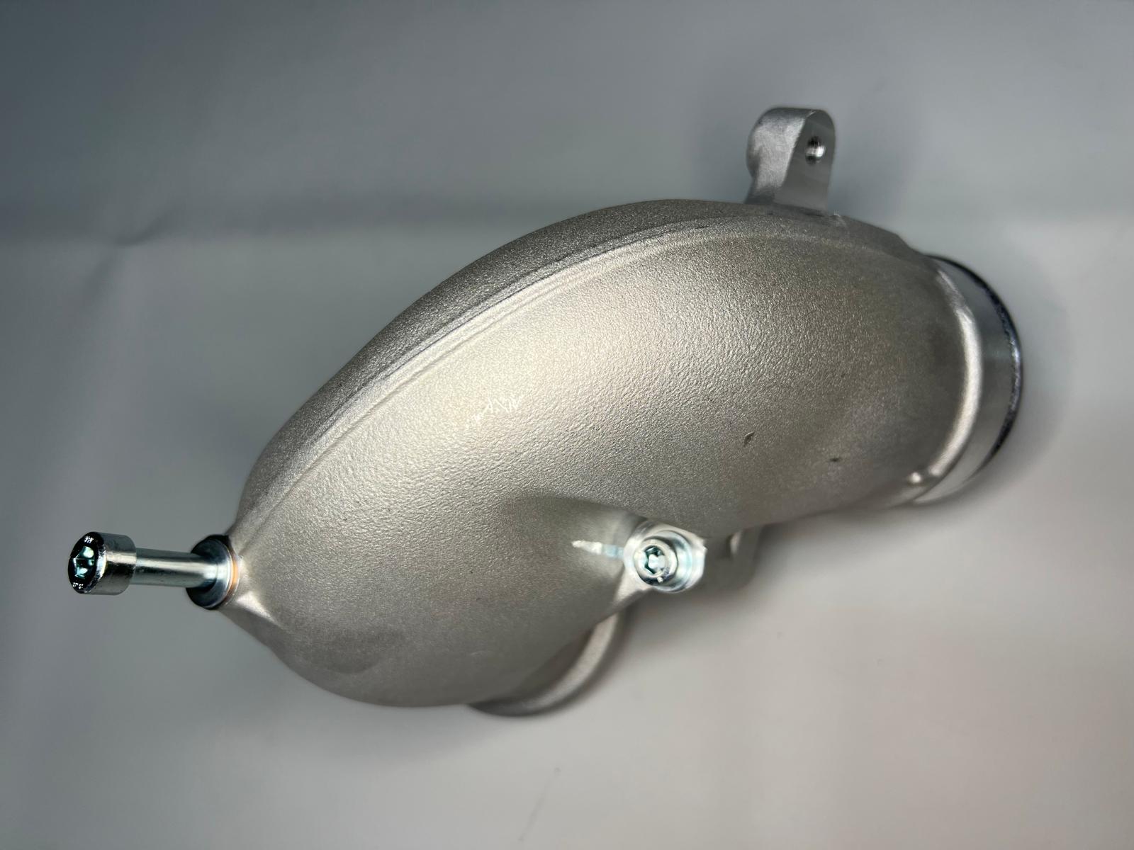 Auslassbogen 165° für G60 G-Lader mit großem Ladeluftkühler