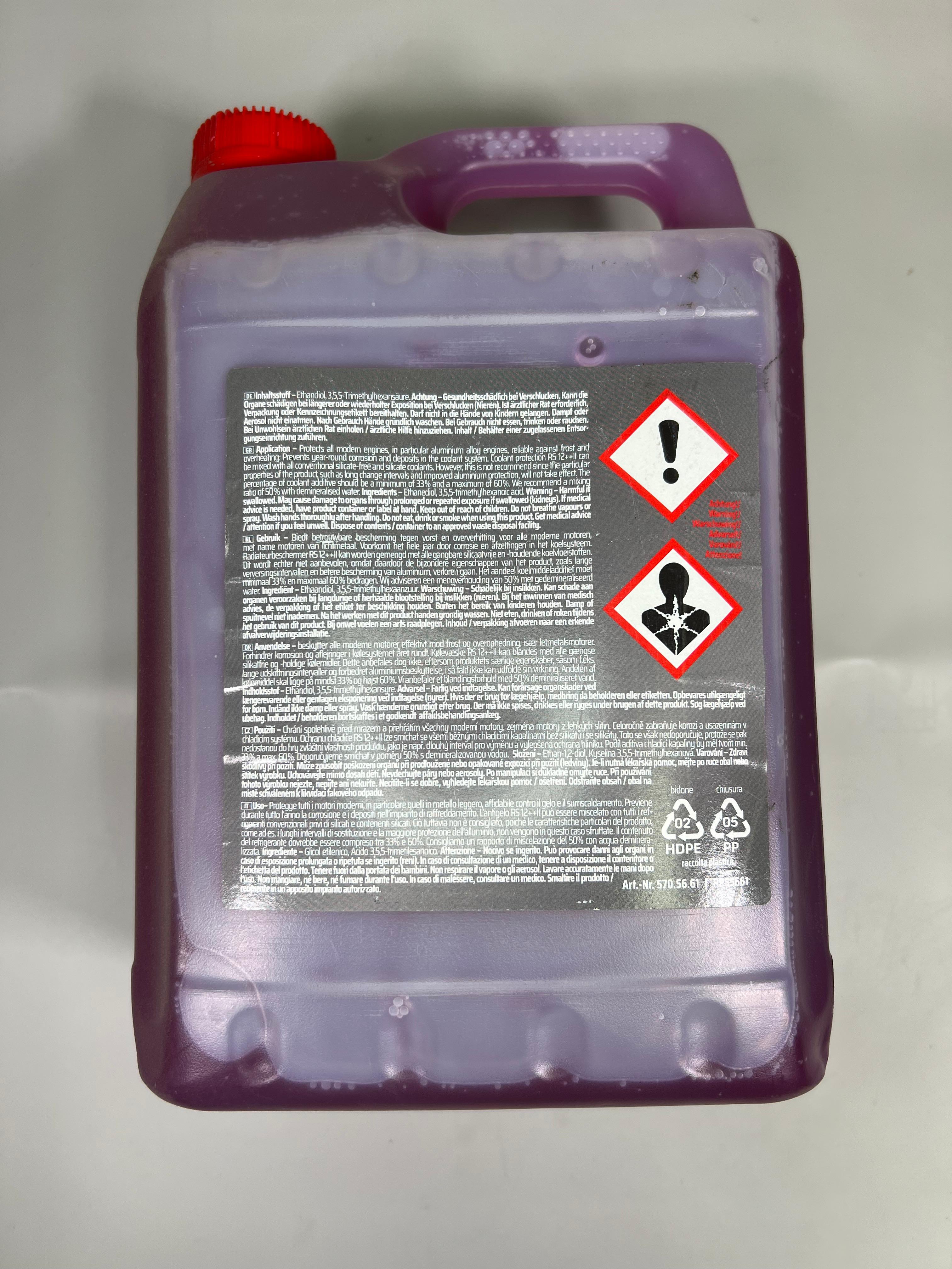 Kühlerschutz Kühlmittel RS12++  Hersteller REPSTAR Farbe Rot Violett oder Blau
