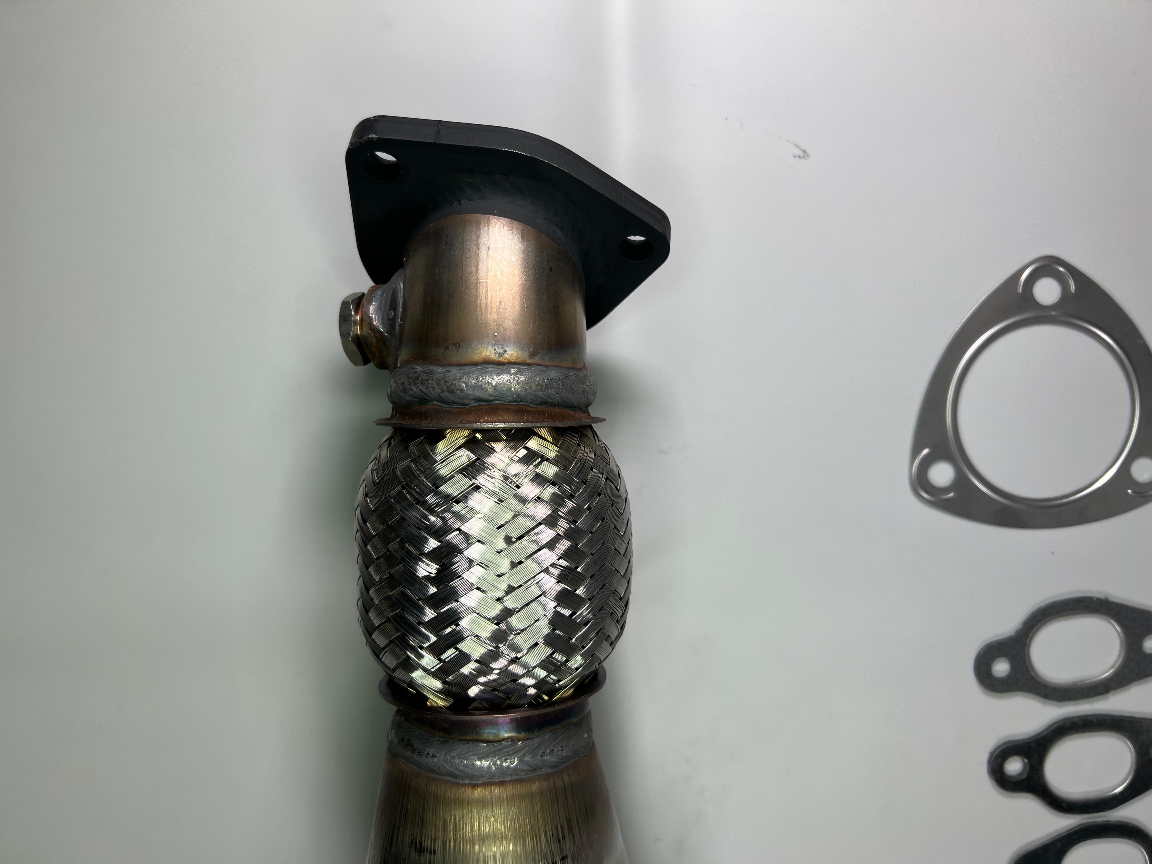 Fächerkrümmer von TeZet aus Edelstahl für VW G60 Golf und Corrado mit Teilegutachten für VW G60