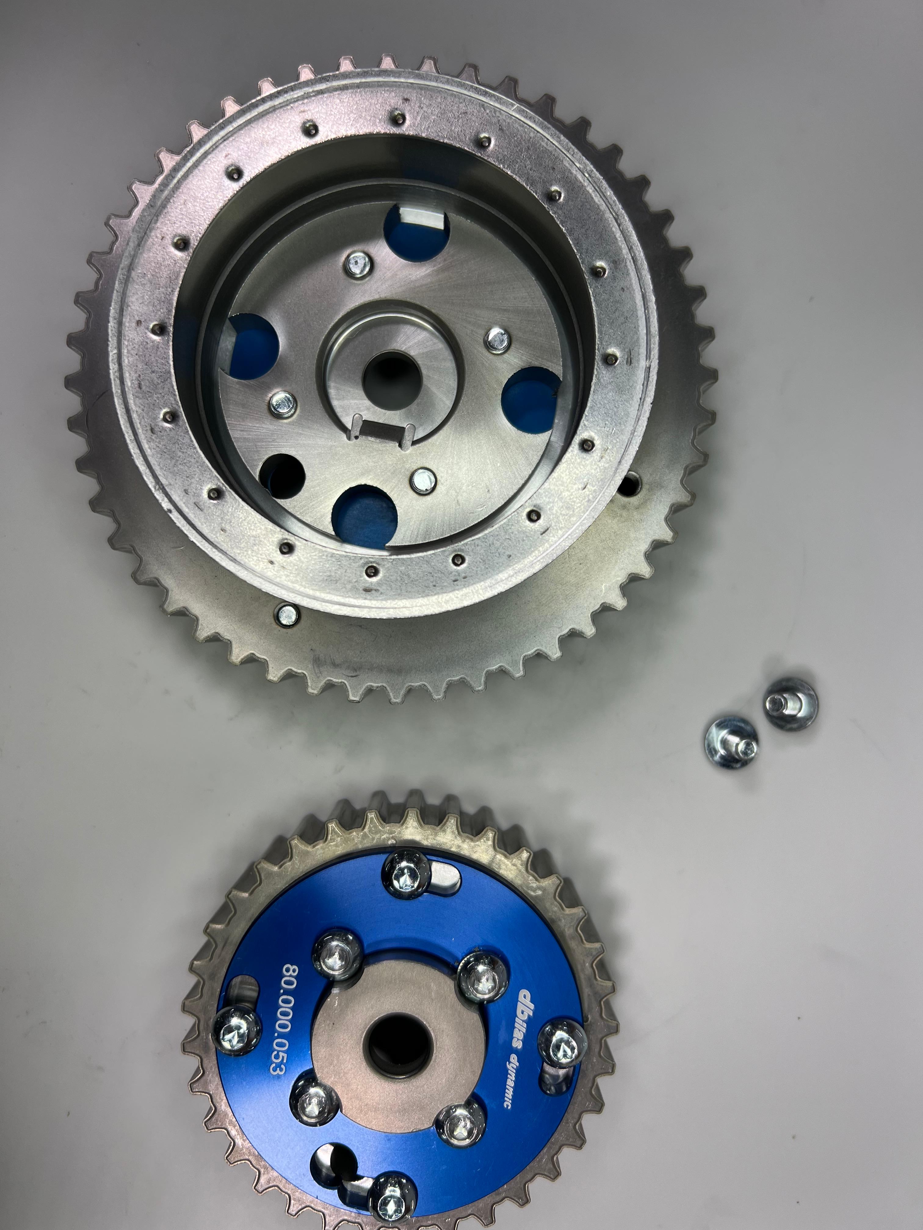 Verstellbare Nockenwellenräder VW 1,4-1,6 16V Motoren mit Rollenhebeln ohne Nockenwellenverstellung