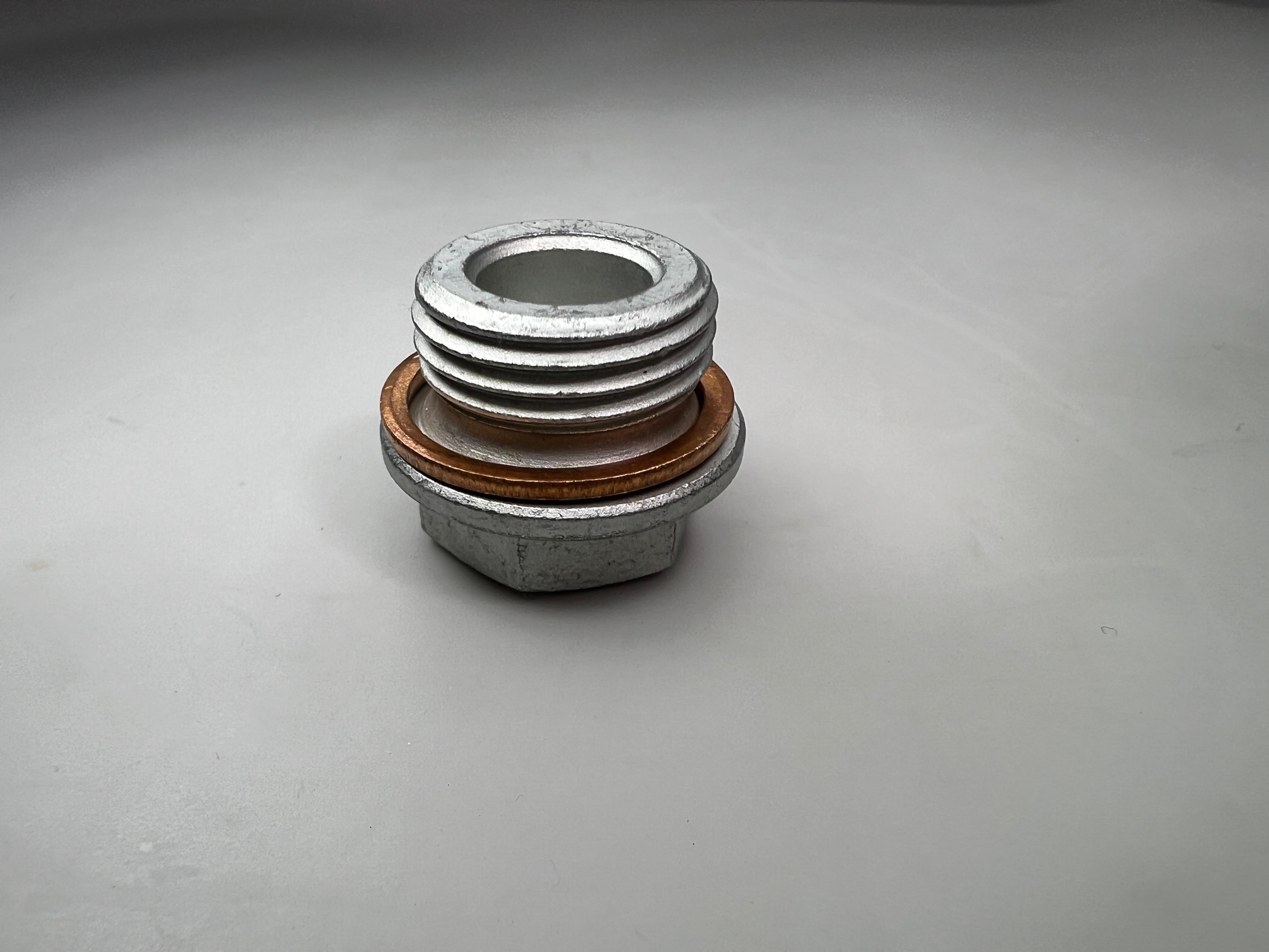 Lambdasonde Verschlussstopfen mit Kupferring  M18 x 1,5