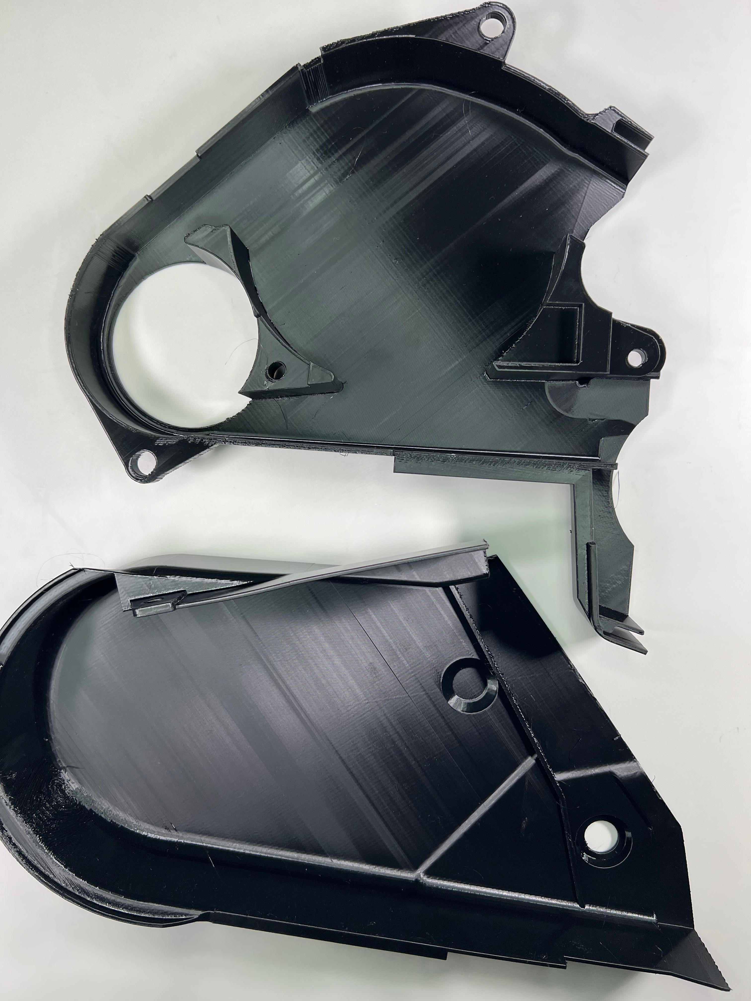 Zahnriemenschutz 16V ober und Unterteil für die VW 1,8 und 2,0 Liter 16V Motoren KR PL 9A