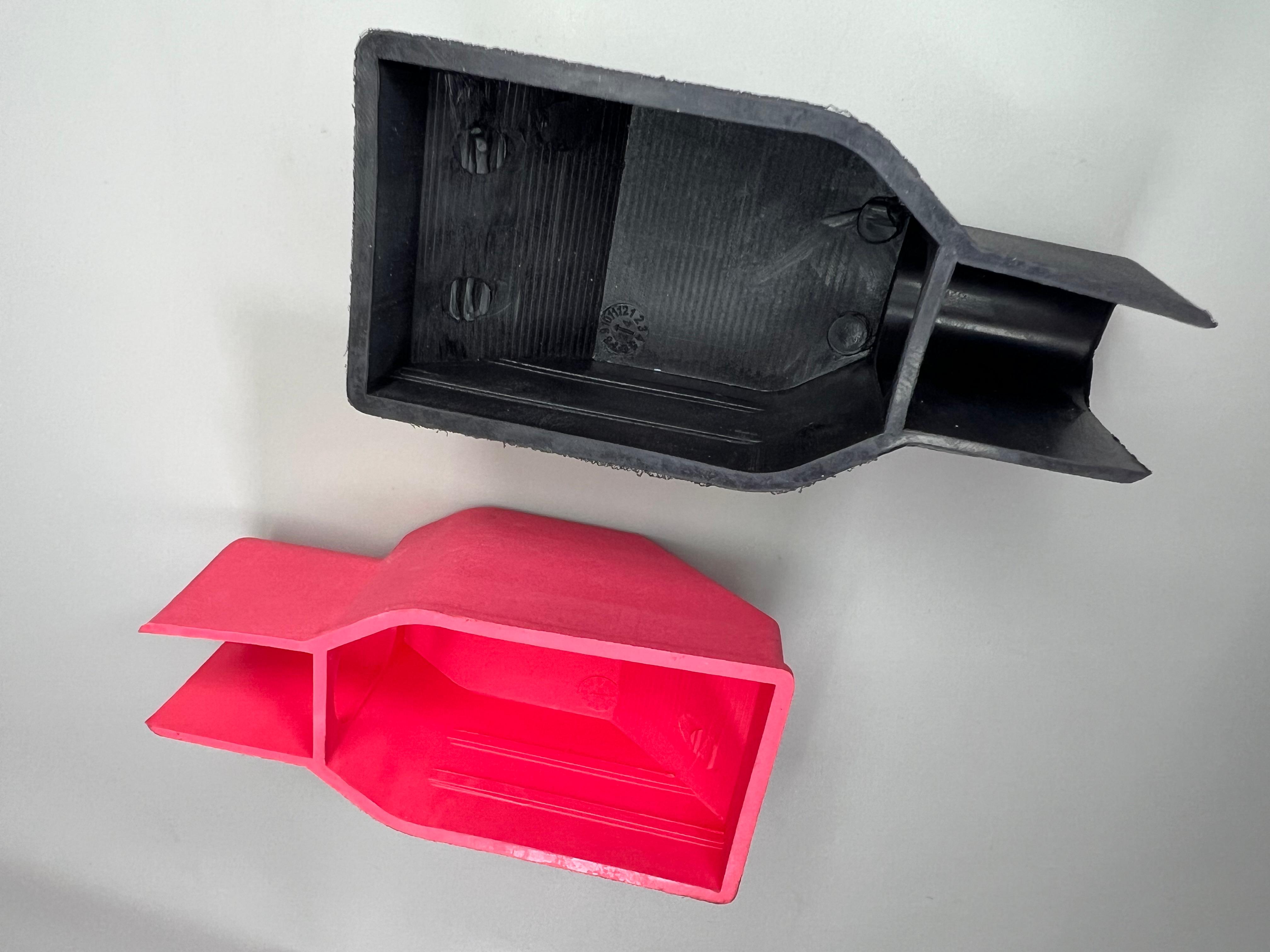 Abdeckung, Batteriepolklemme Schwarz und Rot für Plus und Minus Polklemmen
