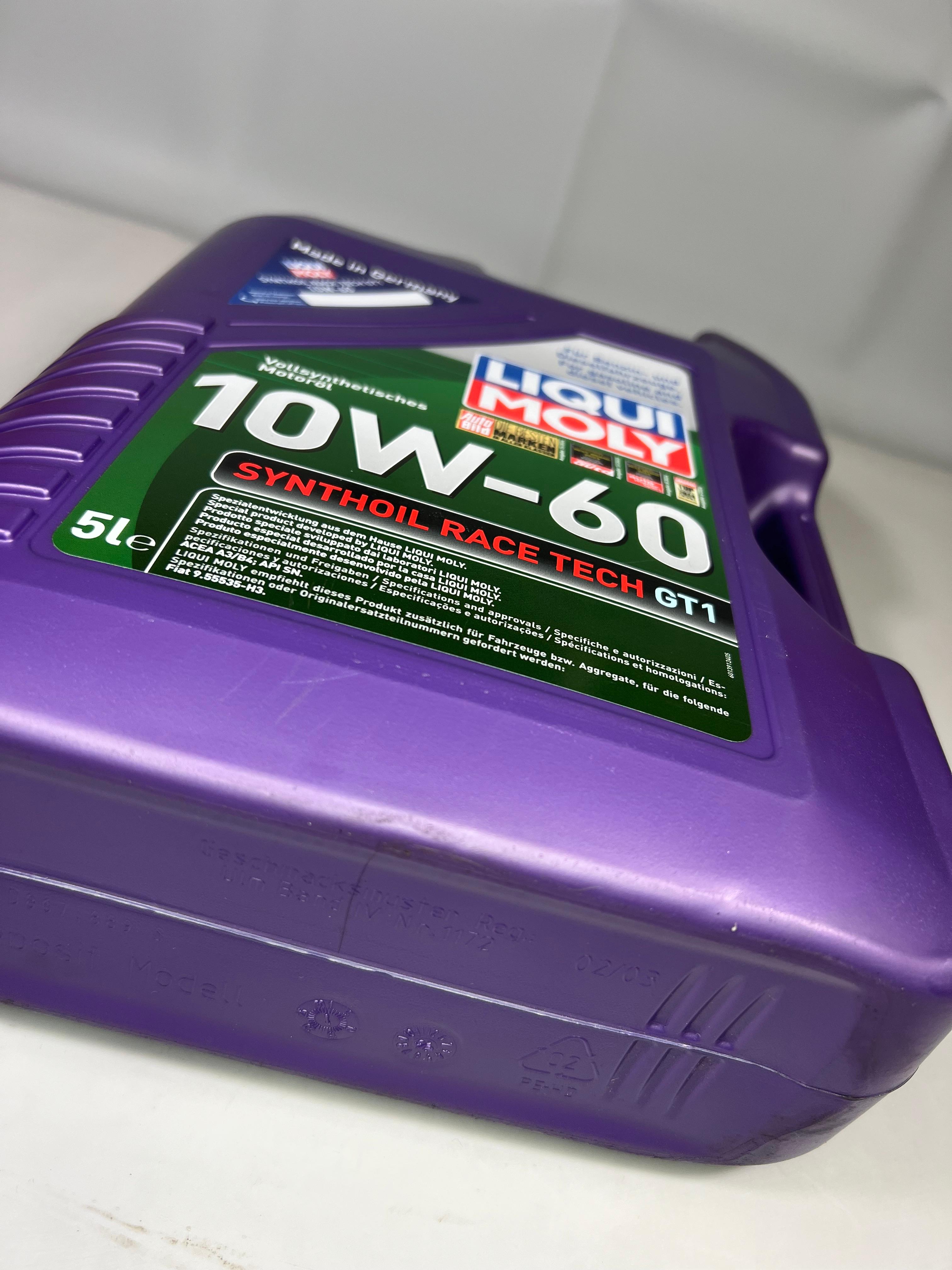 Motorenöl für G40 und G60 Motoren 10W 60 Liqui Moly Racing öl 5 Liter