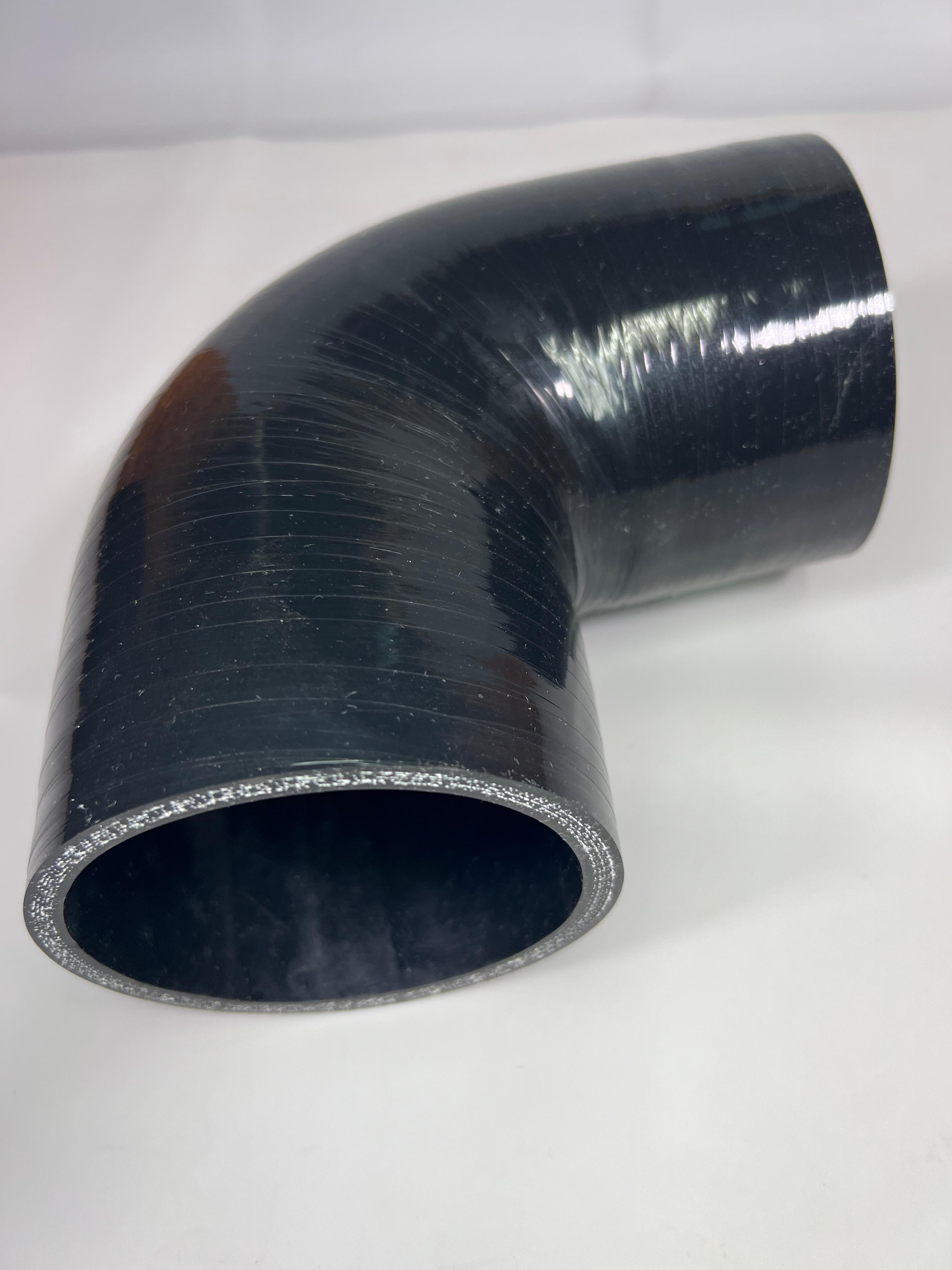 90° Ladedruckschlauch aus Silikon 89 mm