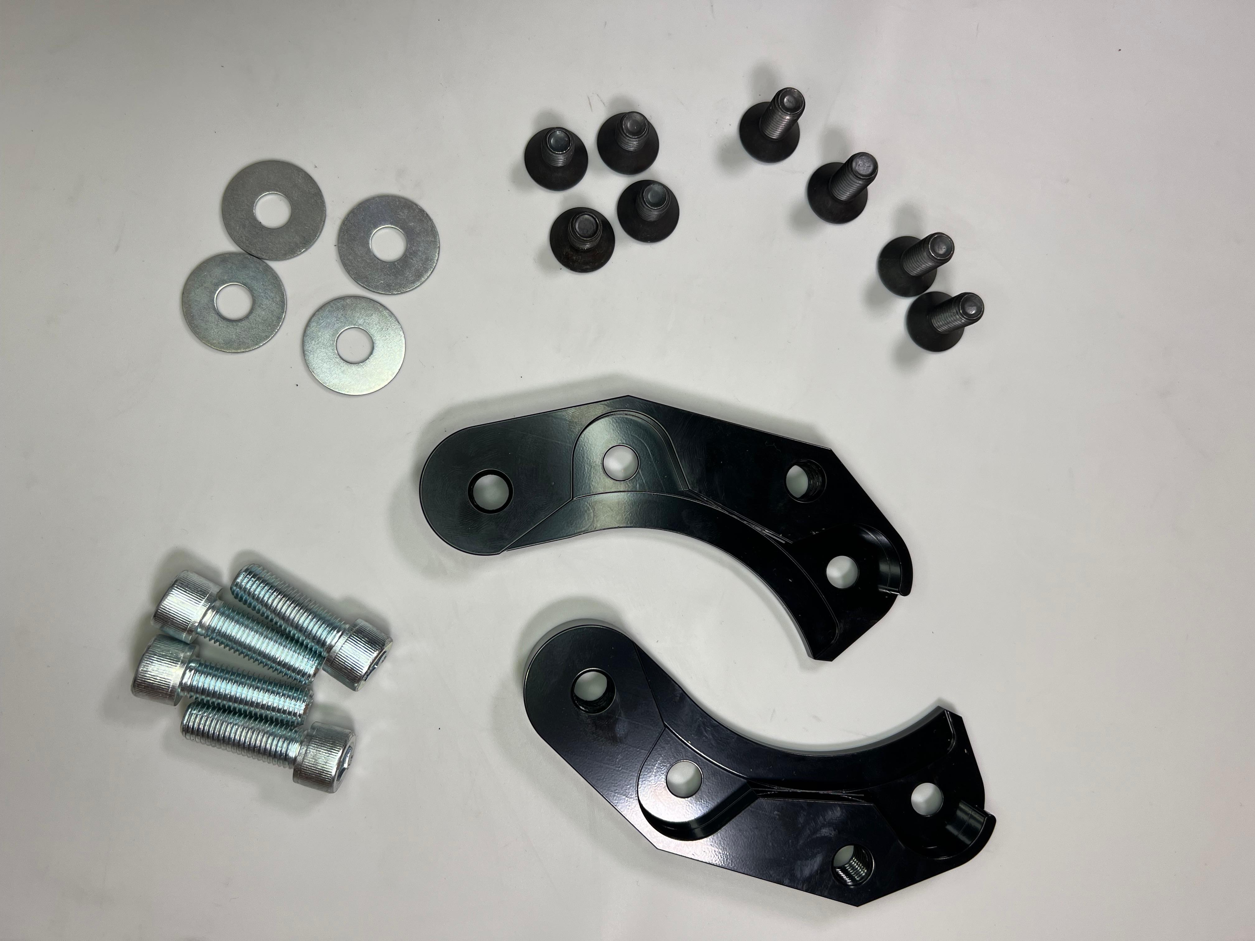 Bremssatteladapter für alle Golf 1 Caddy und Polo I bis III mit G60 oder 16V Bremssättel