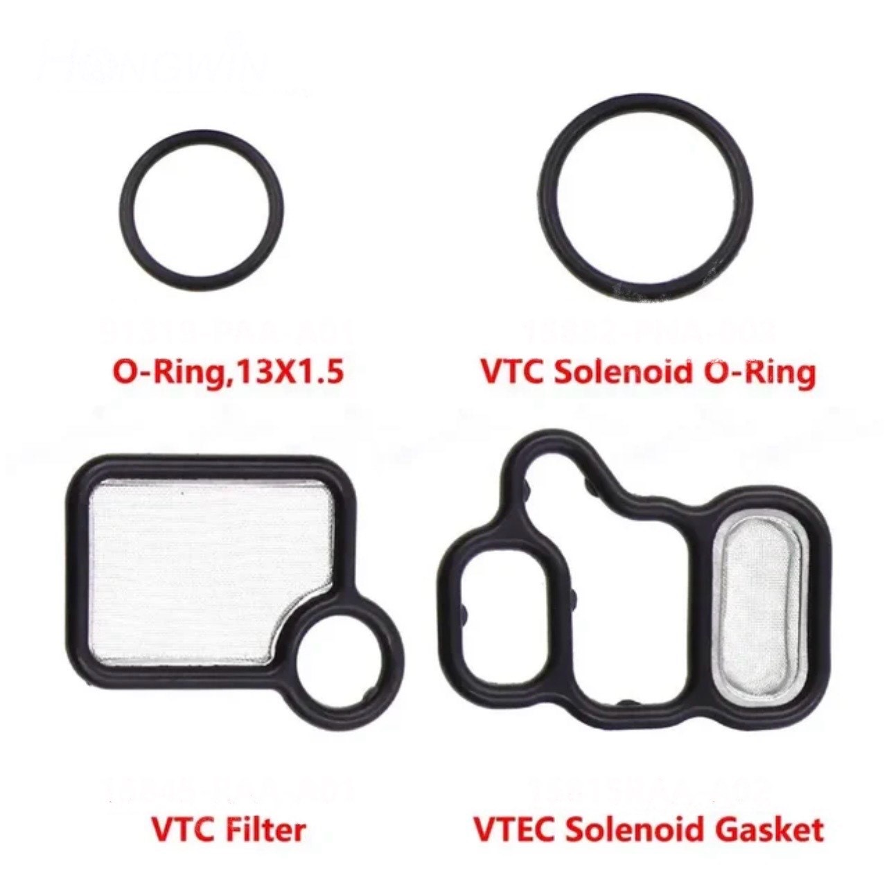 Dichtung Magnetspulen Ventil Filter Magnet Kit O-Ring für Honda Civic
