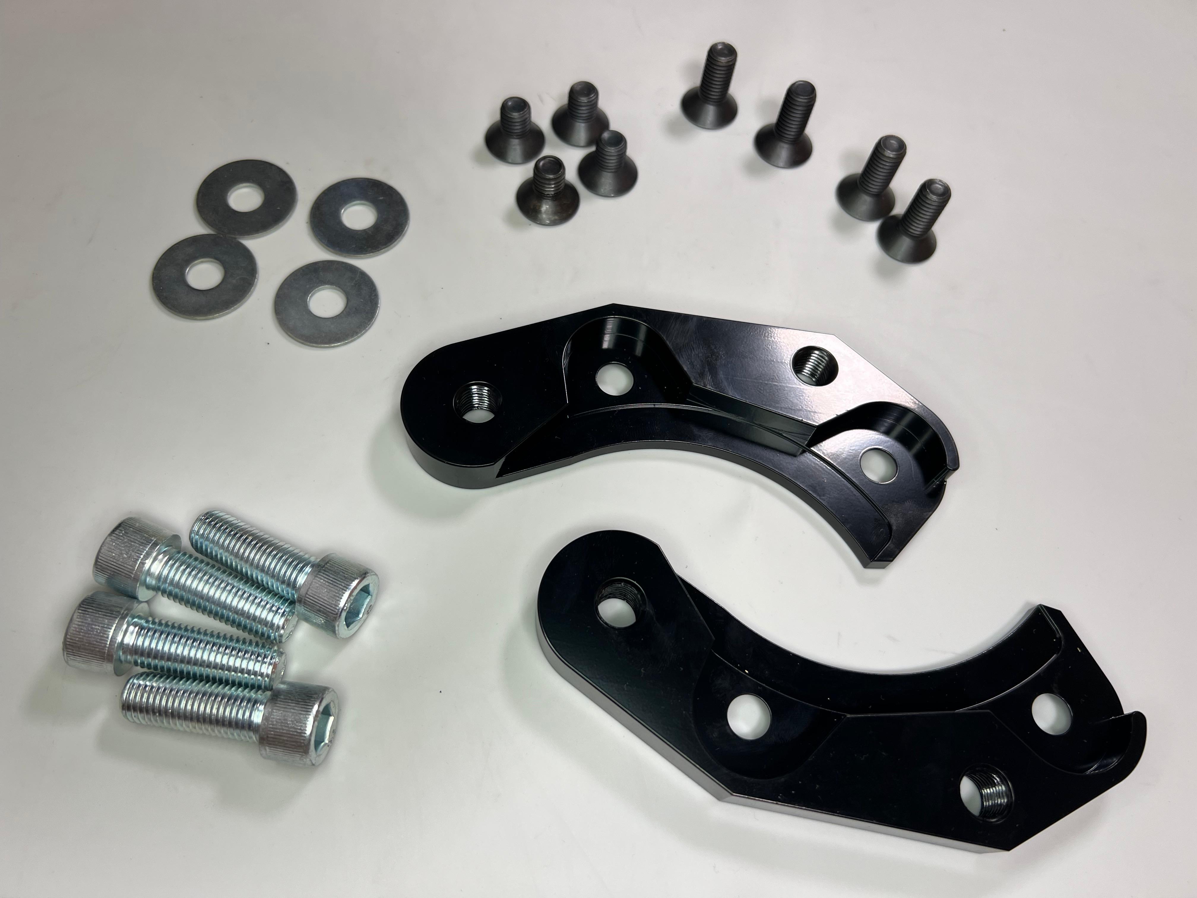 Bremssatteladapter für alle Golf 1 Caddy und Polo I bis III mit G60 oder 16V Bremssättel