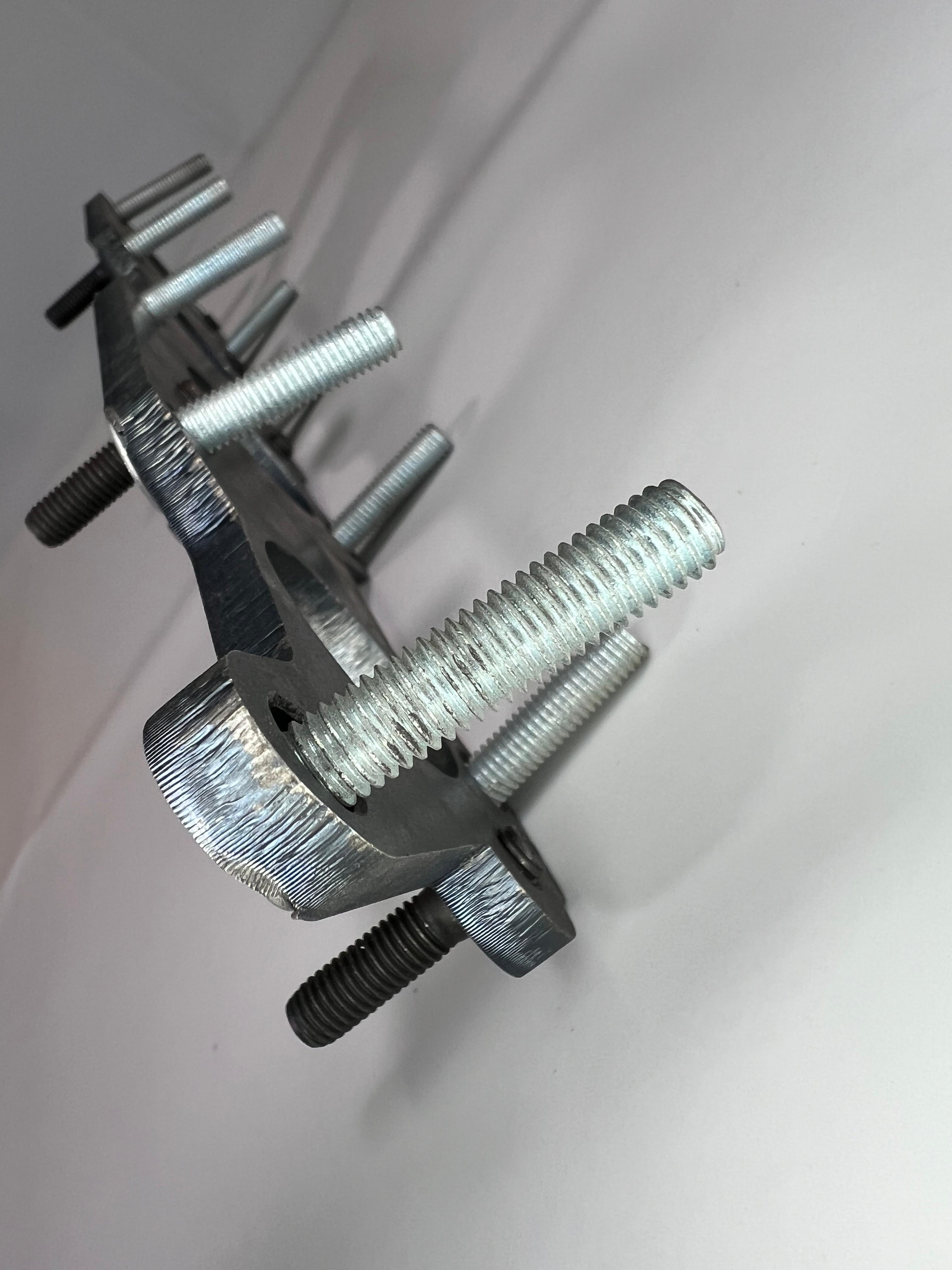 Adapterplatte für den 16V Schlepphebel Zylinderkopf mit G40 Fächerkrümmer