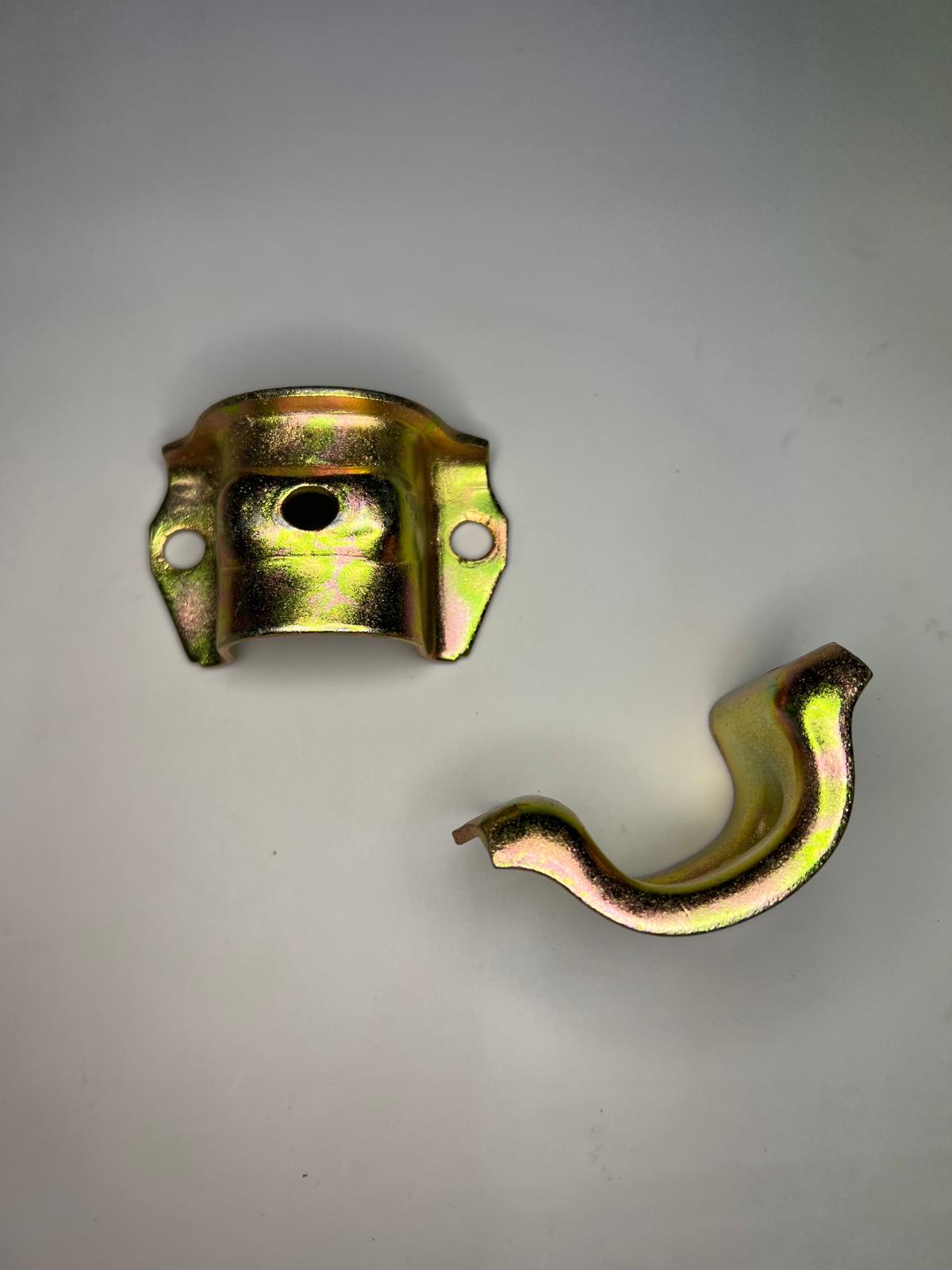 Stabilisator Deckel für die original Gummilager Polo neu verzinkt