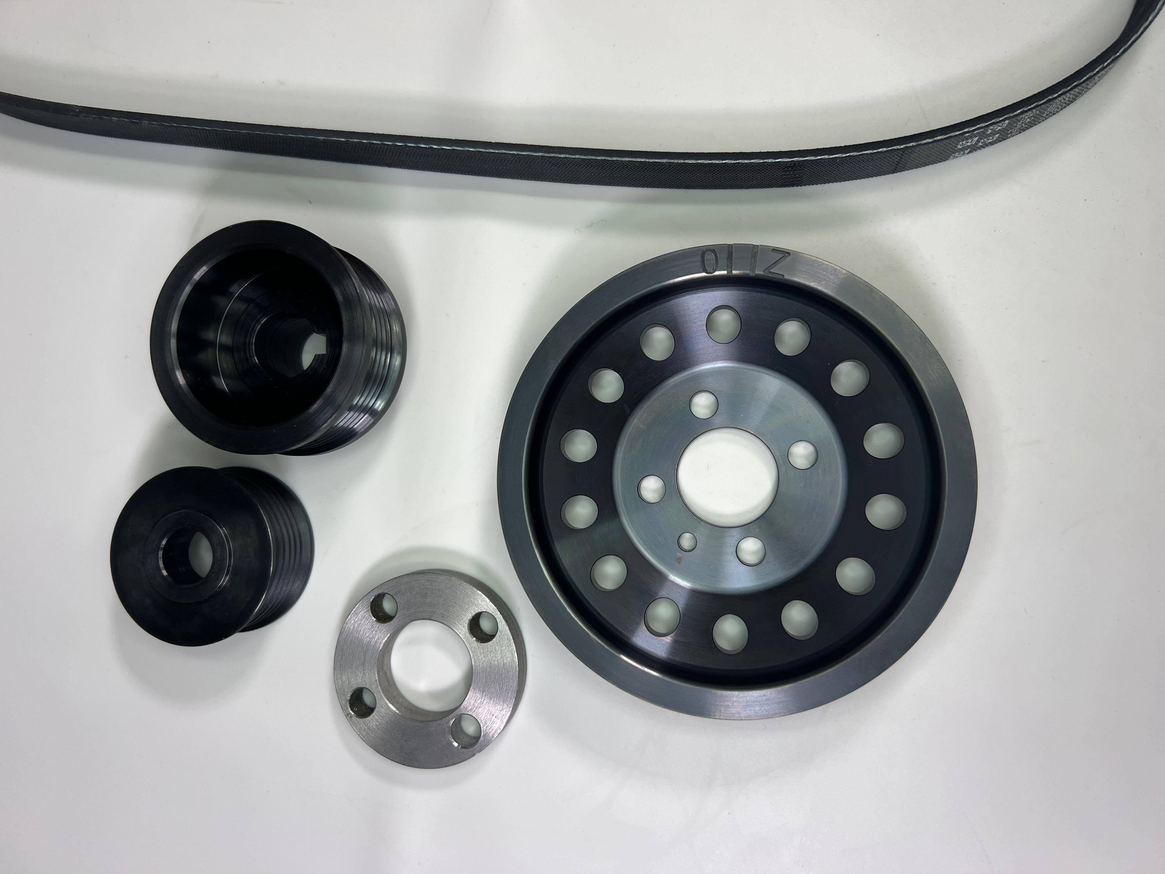 Riementrieb 6PK für G40 Lader im Polo mit wählbarem Laderrad