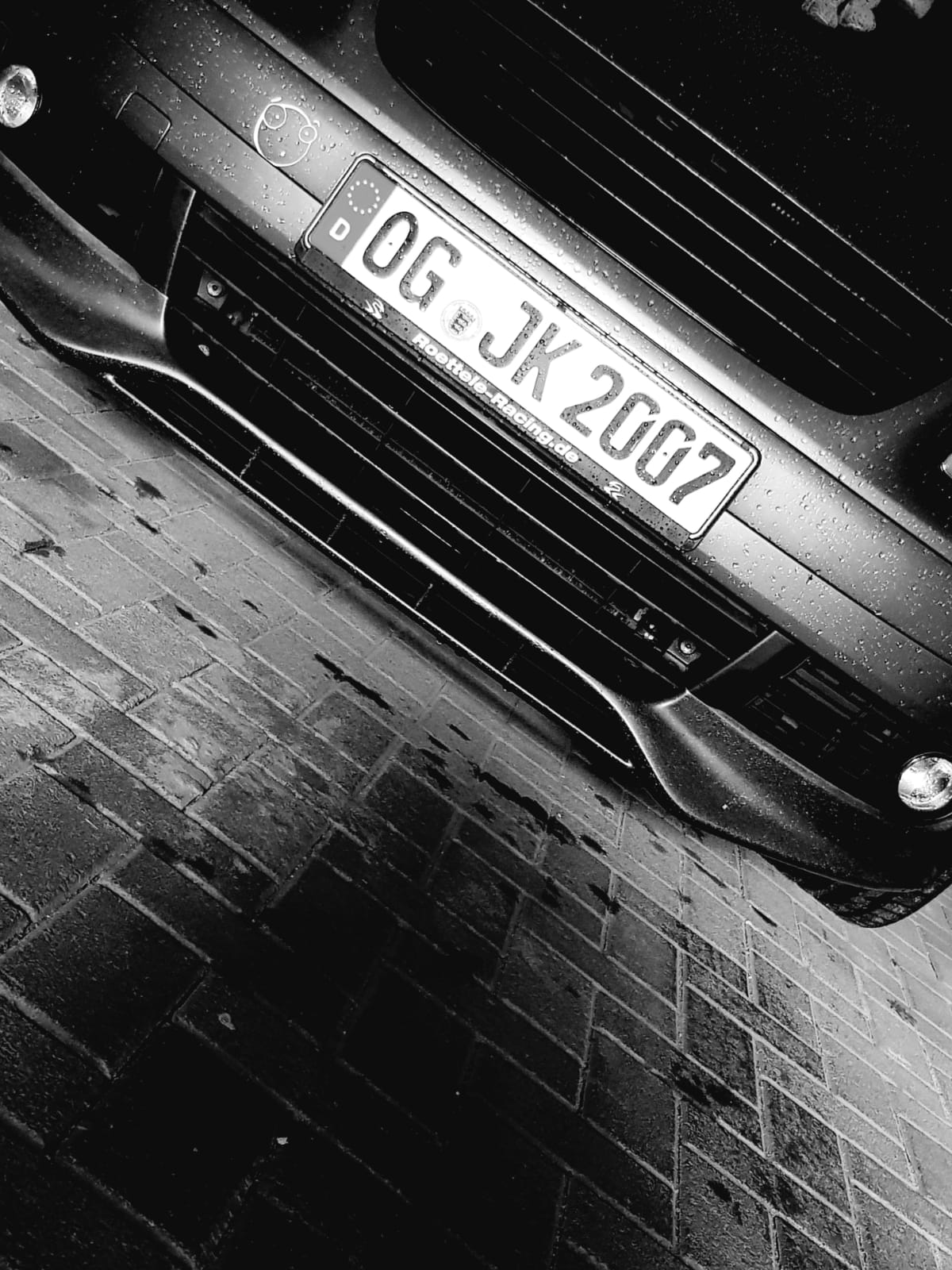 Nummernschild Kennzeichen Verstärker Halter Verstärkung von Röttele-Racing